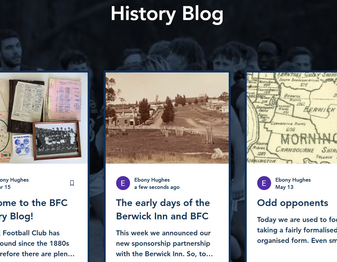 NEW BLOG POST ALERT!... - Berwick Football Club | Facebook