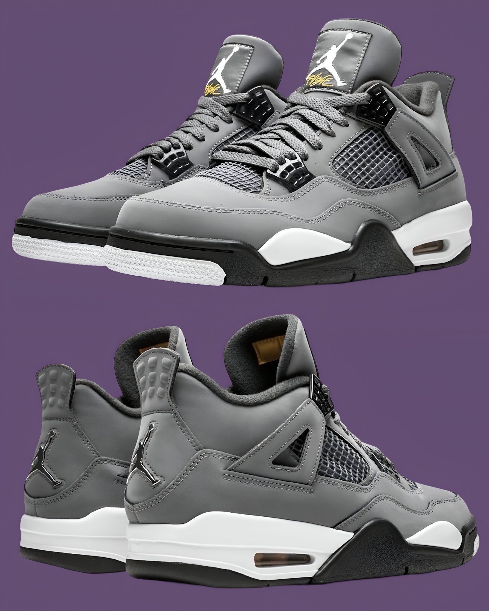 Air Jordan 4 “Cool Grey” (2019) 🌪️