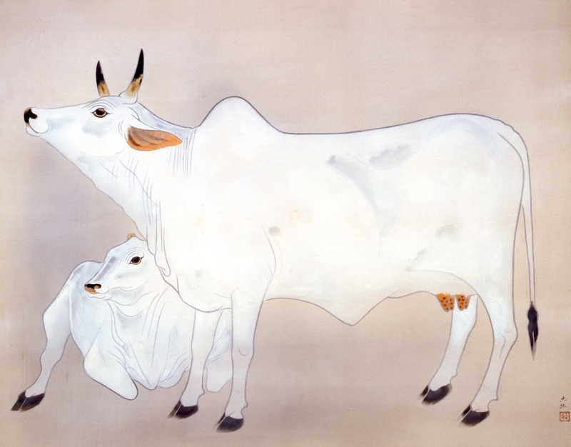 日本画豆知識】美しい青色の絵具「群青」は最も希少で高価な岩絵具の一