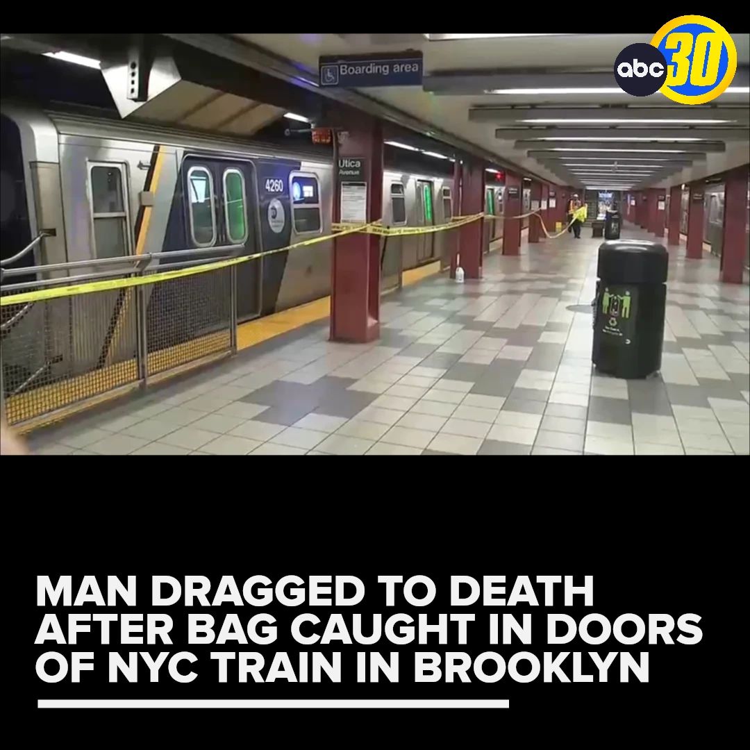 N　death nyc AR89 Man dragged to death by NYC train in Brooklyn