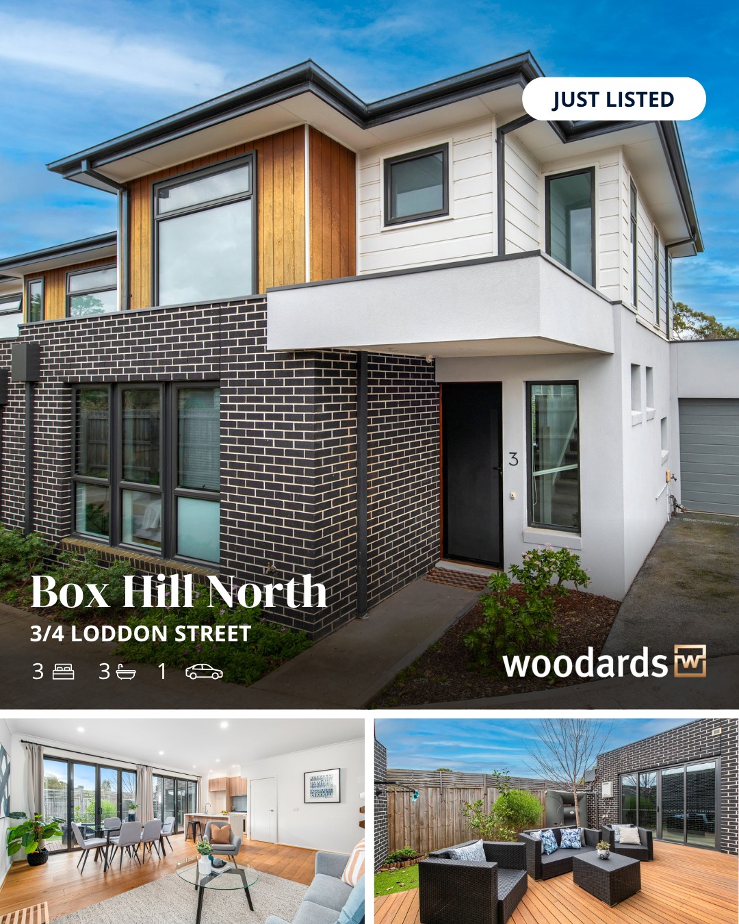 JUST LISTED | 3/4 Loddon Street,... - Woodards Blackburn | Facebook