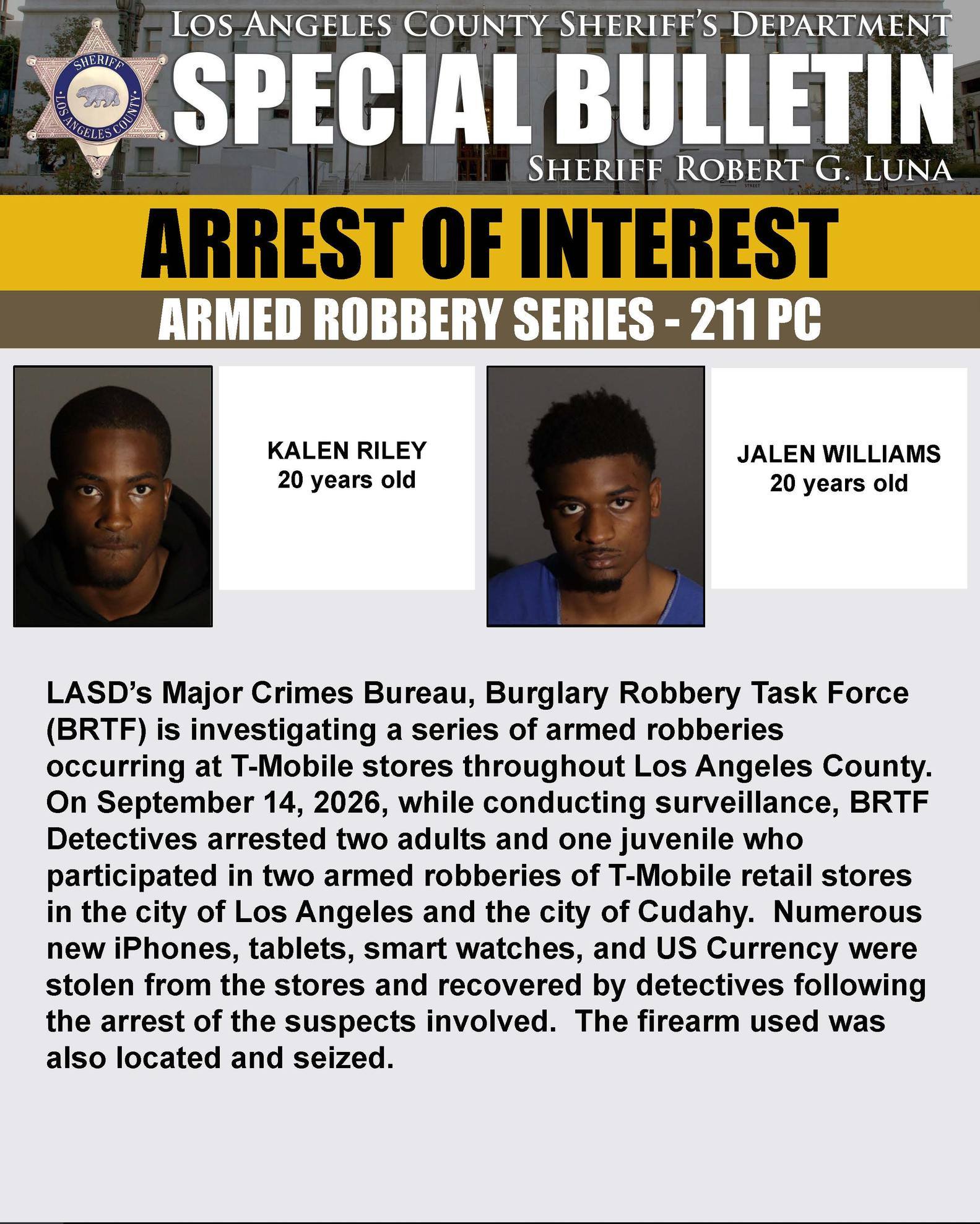 Los Angeles County Sheriff's Department