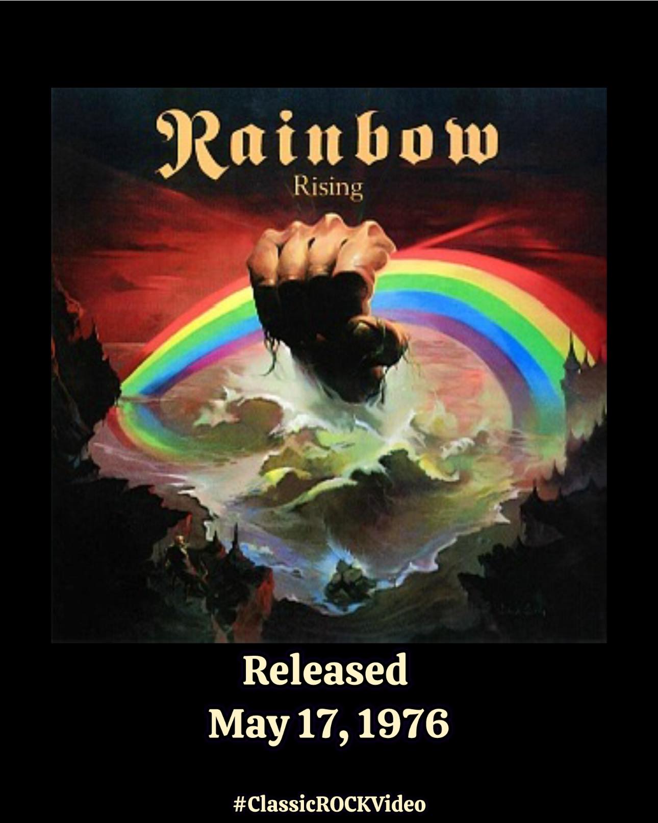 Rainbow Rising 1976 remaster vinyl