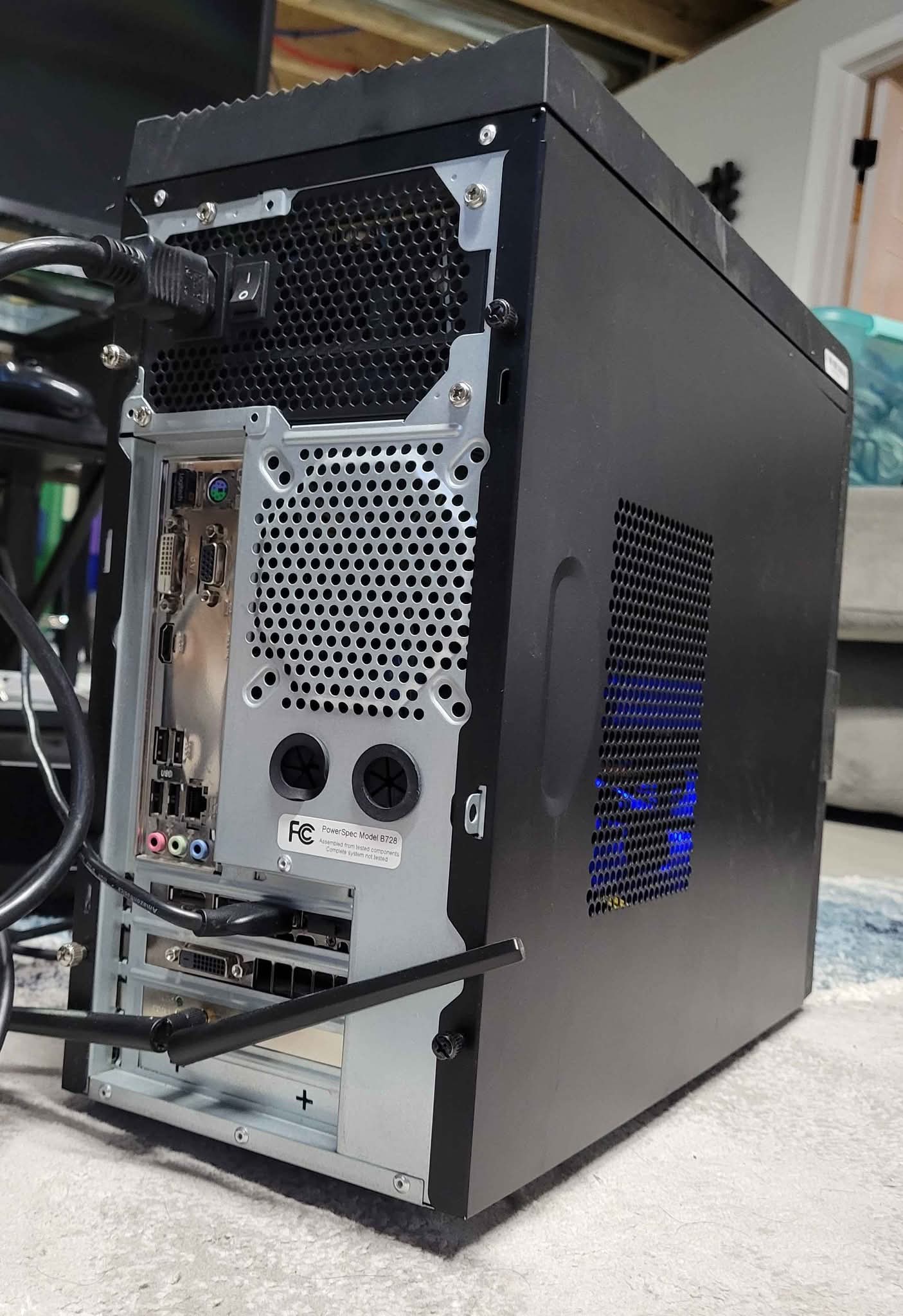 Powerspec Gaming Desktop with Windows 11 - Desktop Computers - Eureka ...