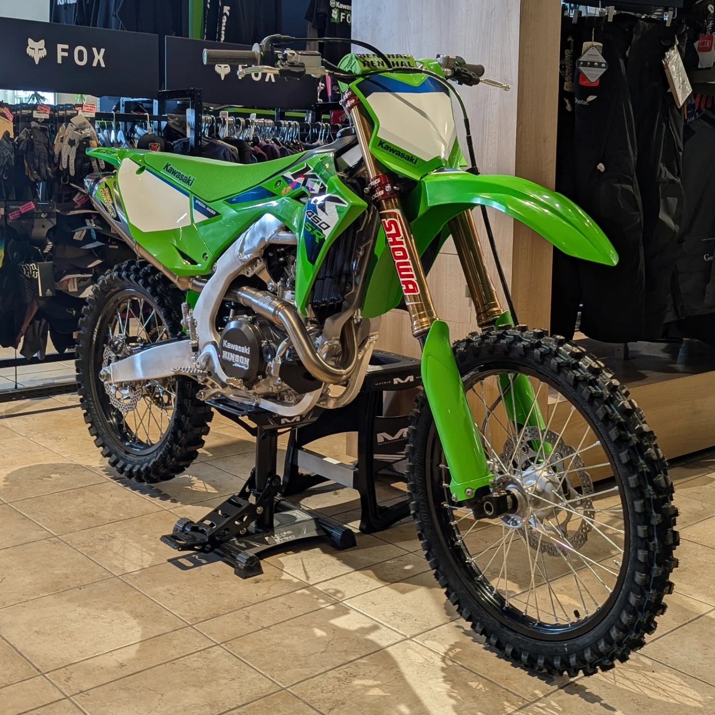 2026 Kawasaki KX450SR 💚 More power. More control. Zero excuses