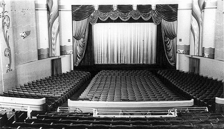 one of the old theaters in Delano ￼