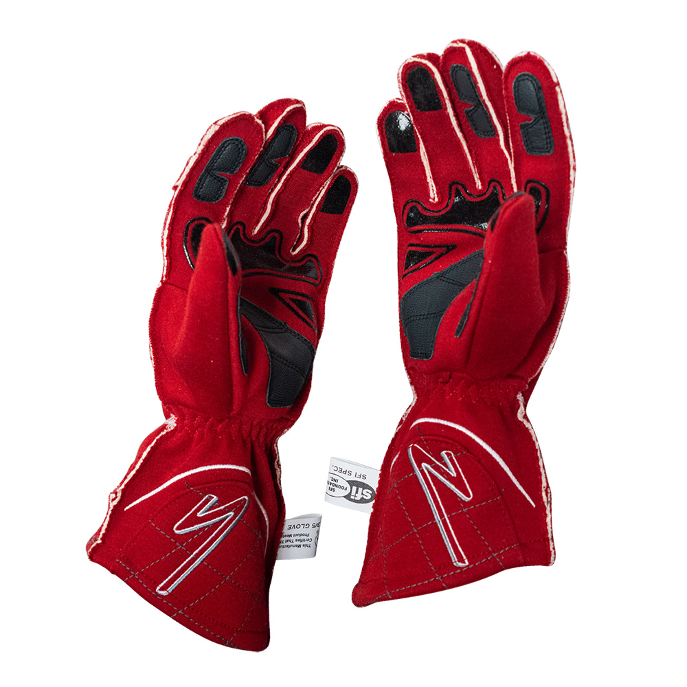 Zamp ZR-50 racing gloves with flame retardant knit interior