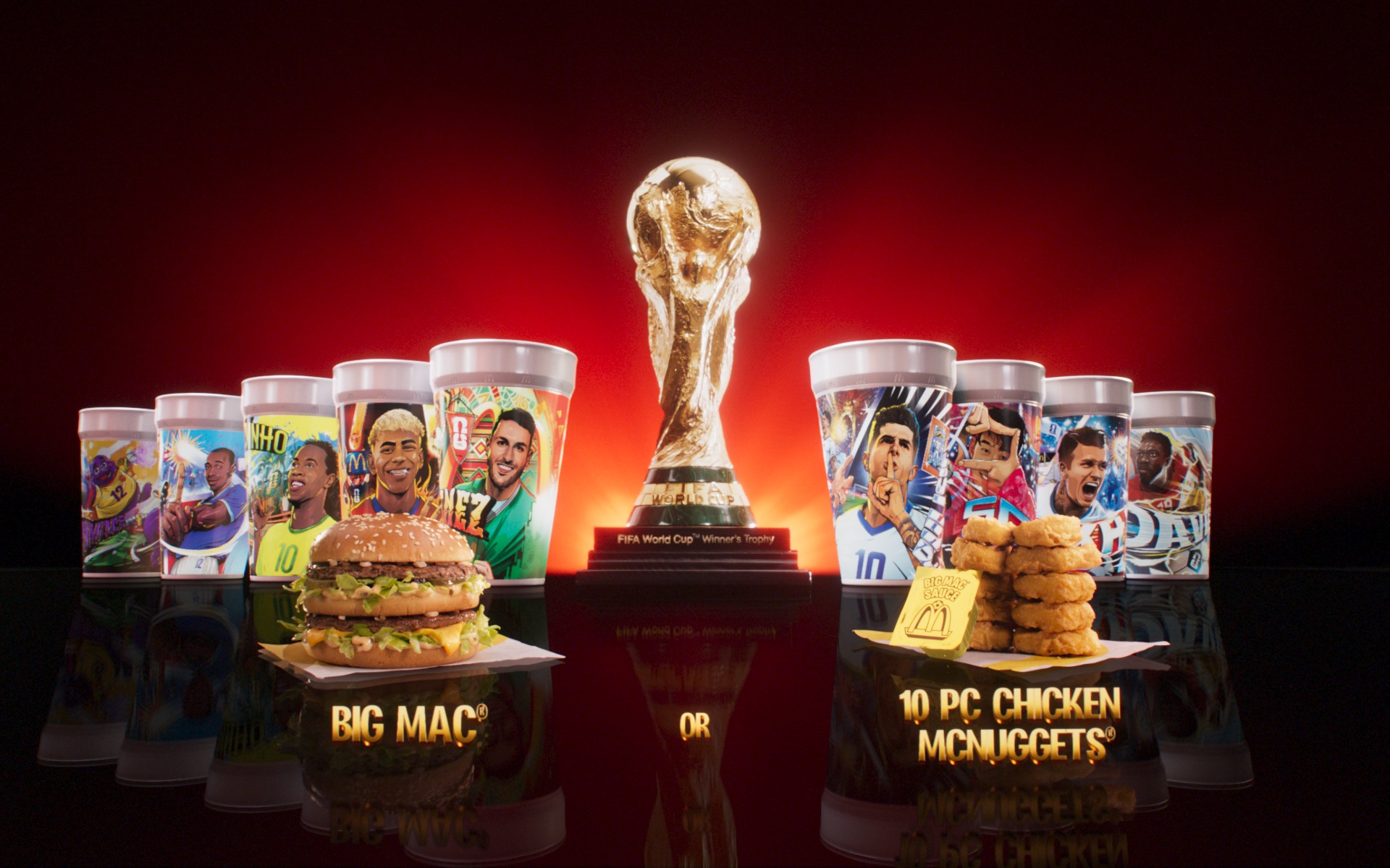 McDonald's FIFA World Cup 26 meal and collectibles