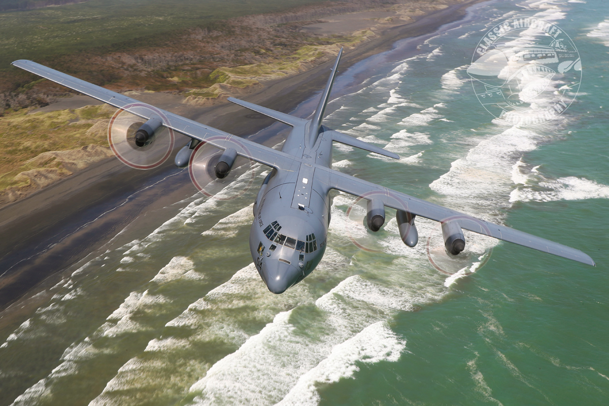 RNZAF Lockheed C-130H Hercules NZ7004 out on one of its last