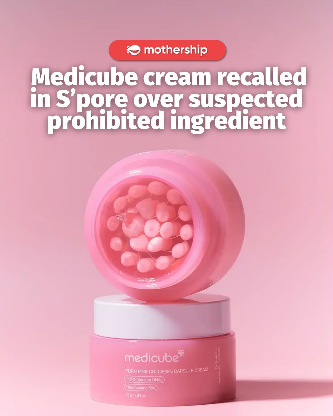 singapore hsa advisory glutathione injection skin whitening The Health Sciences Authority (HSA) is working with 3 companies to suspend the sales of Medicube's PDRN Pink Collagen Capsule Cream and recall the product. It is suspected of containing a prohibited Reduces Hyperpigmentation