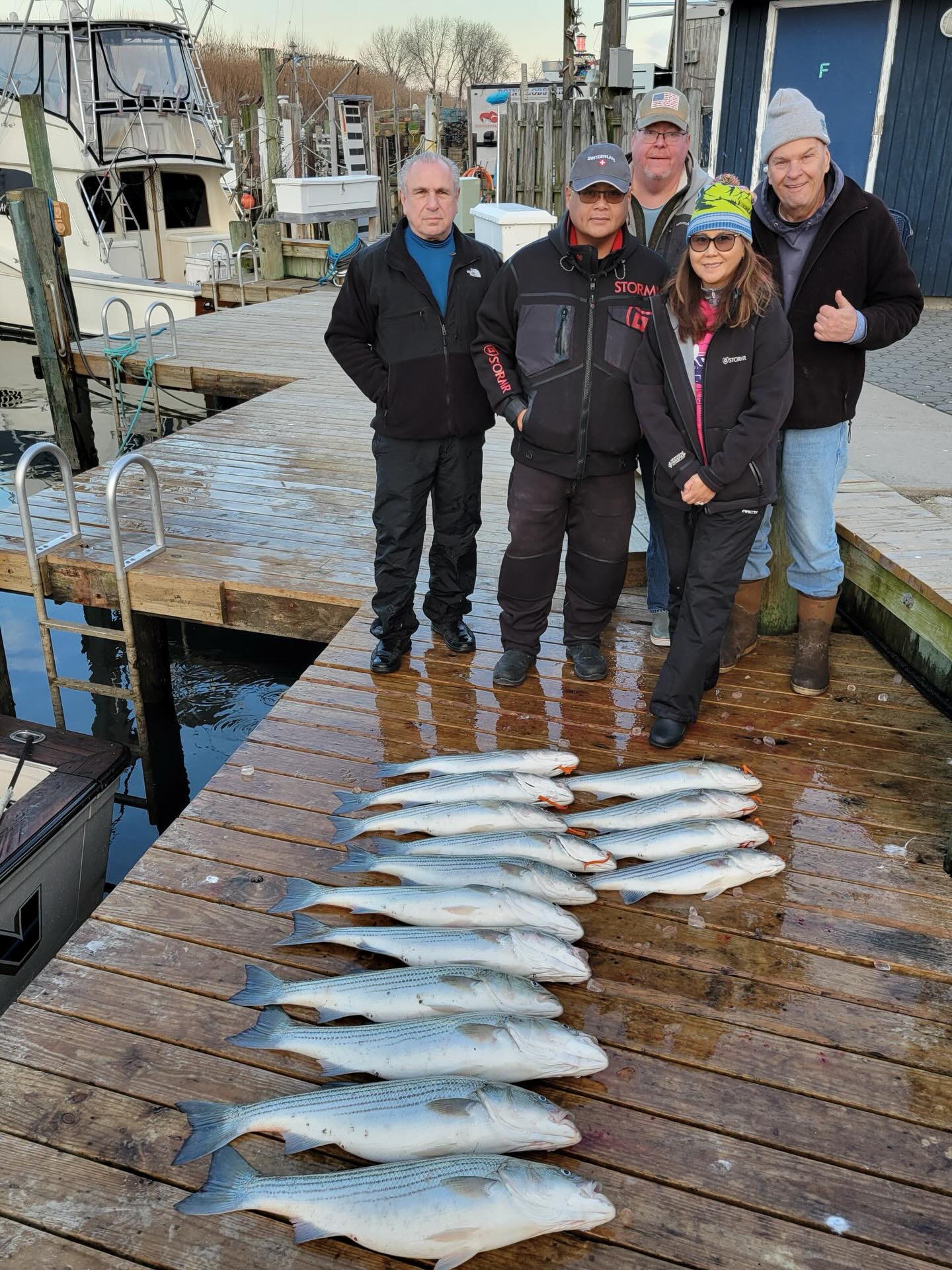 Mushin - Dec 6 Bassing - Capt. George and Mate Darryl the Creature had ...