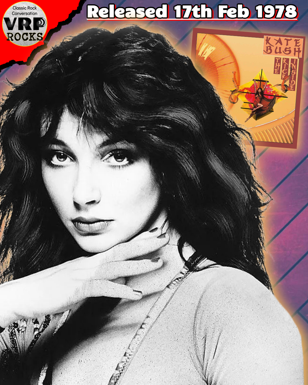 Kate Bush's first album release in 1978