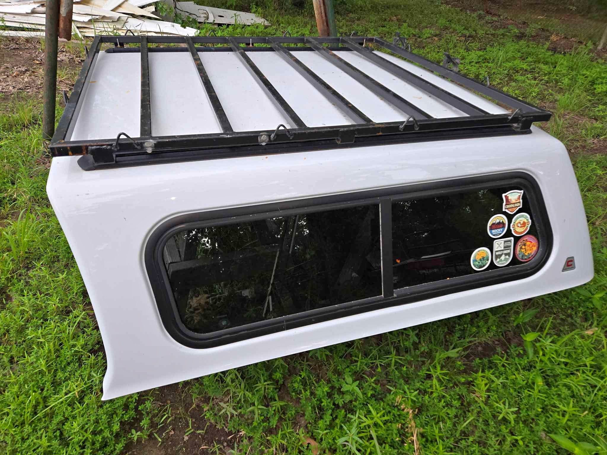 Ultra Camper Shell for 2019-2023 Ford Ranger (White) - Car Exterior ...