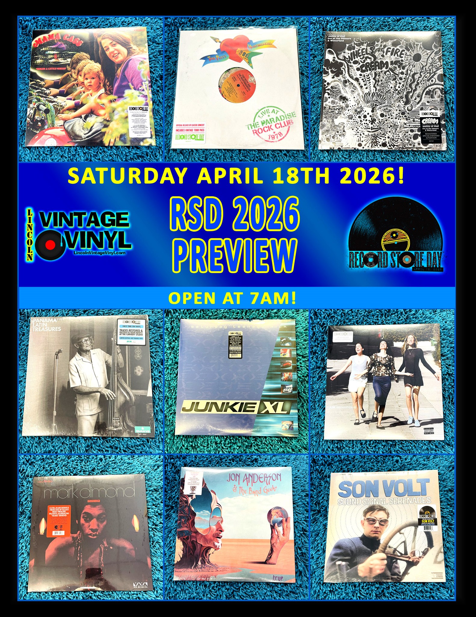 Record Store Day 2026 Photo Preview 10! Record Store Day is 