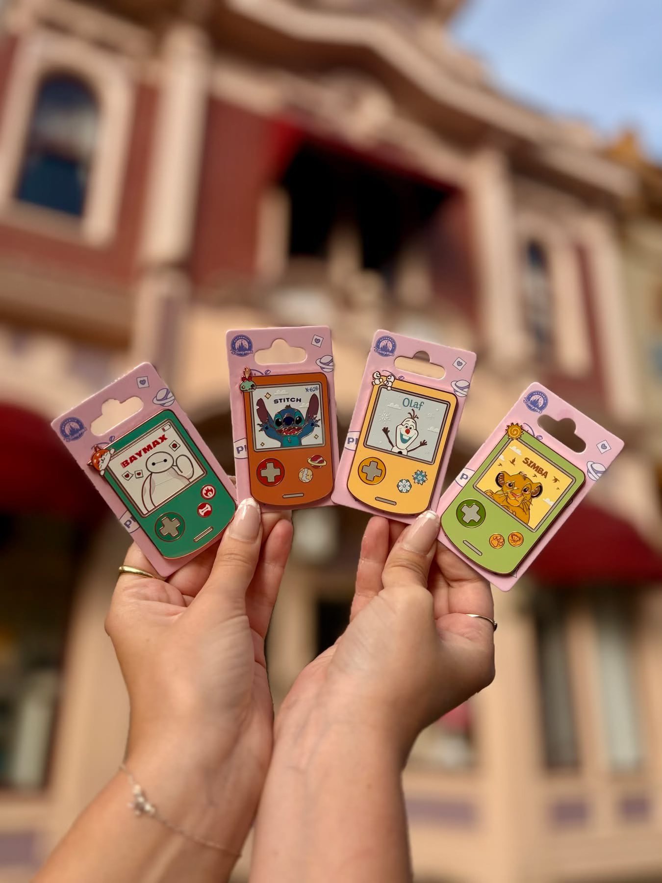 Four new retro console-style pins are coming to Disneyland Paris