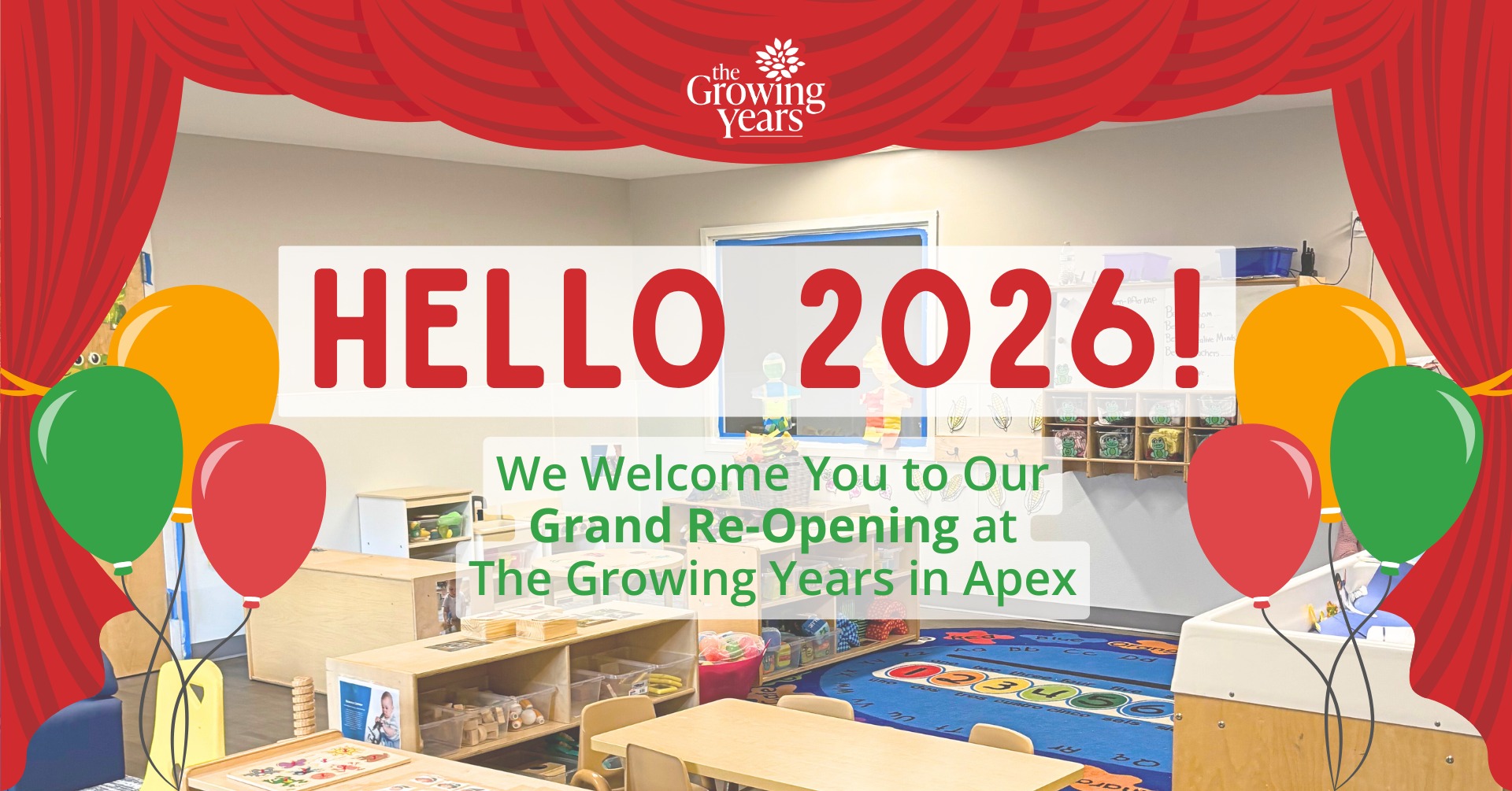 🎉 Grand Re-Opening: Hello 2026 Open House at TGY - Apex! 🎉