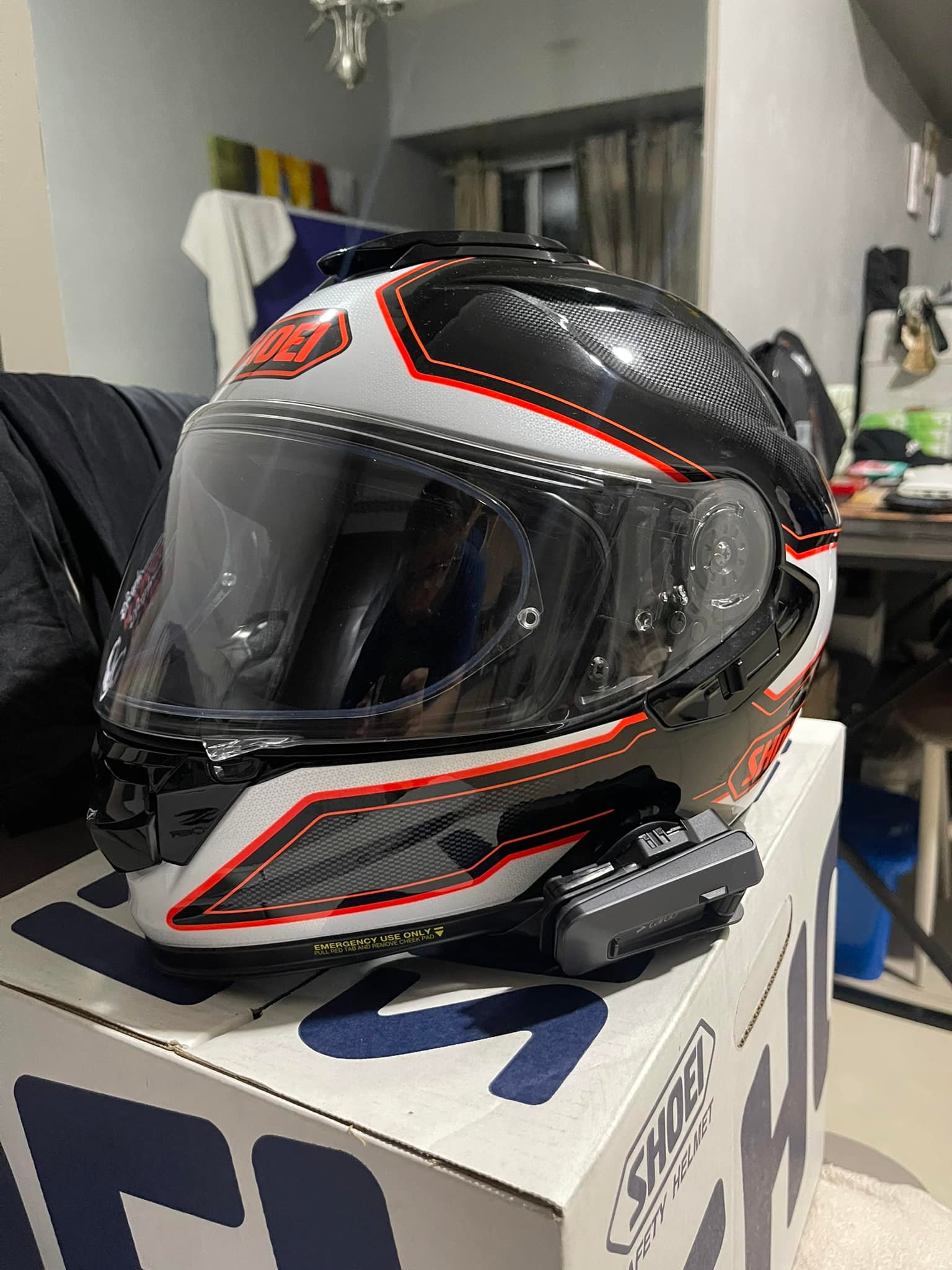 shoei gt air 2 bona fide GT-Air 3 Full Face Helmet Mike TC-6 Medium With the innovative and highly Helmet Gt Air Bonafide Full