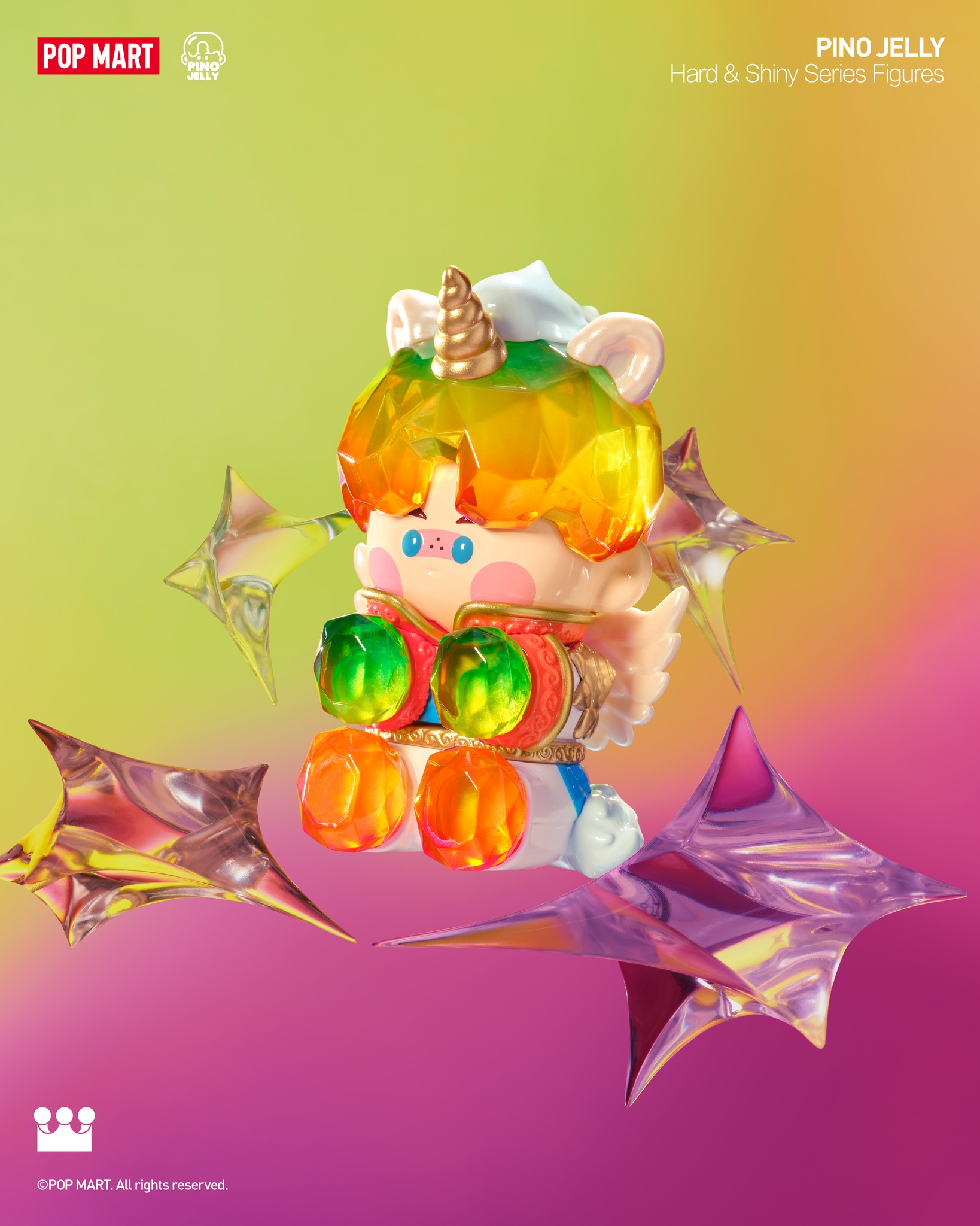 PINO JELLY HARD & SHINY SERIES FIGURES Mixing those sweet jelly