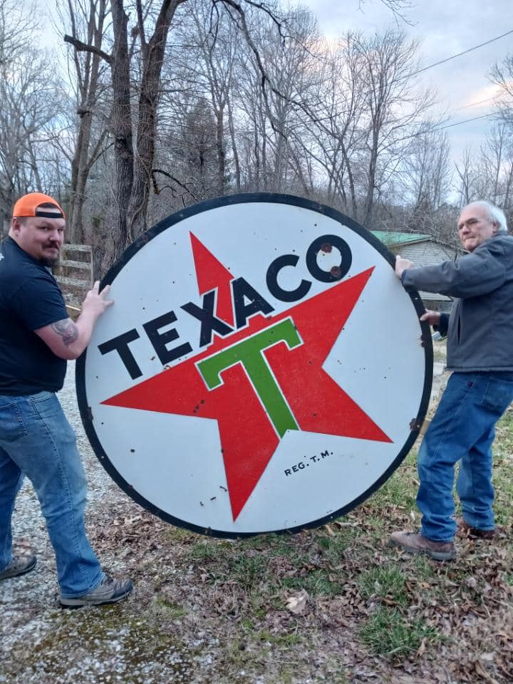 Vintage Sexton USA cast aluminum plaque found at thrift store