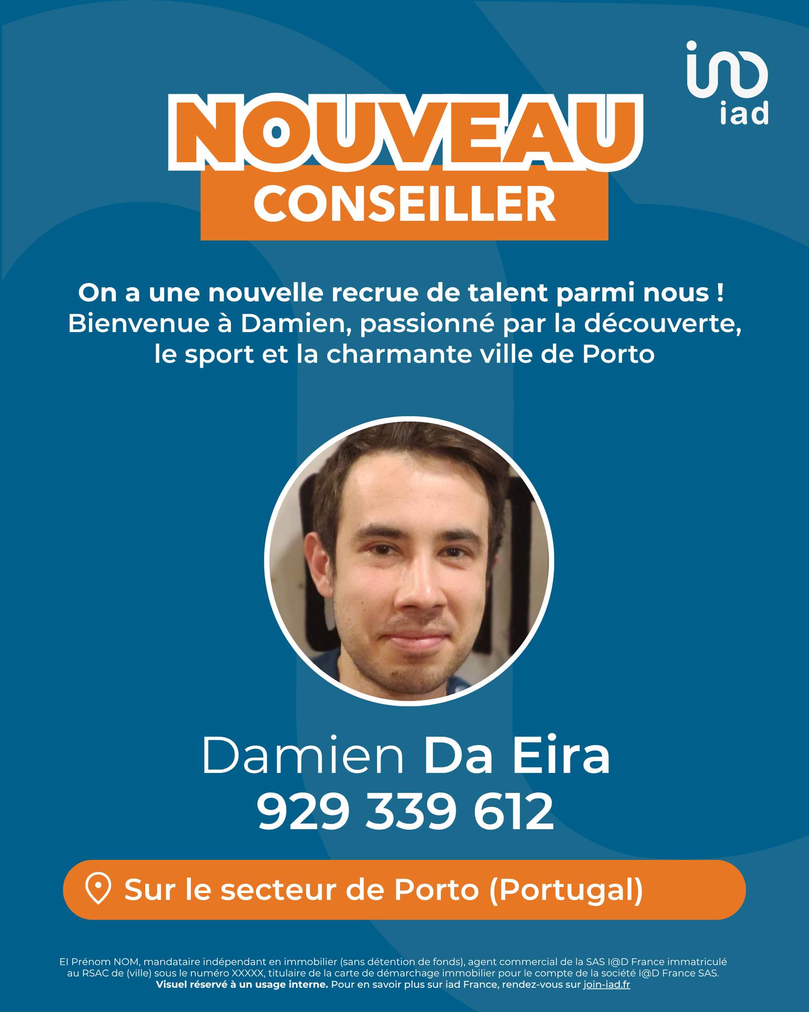 Arnaud Trioux - 🎉 Bienvenue Damien dans l’aventure IAD... | Facebook