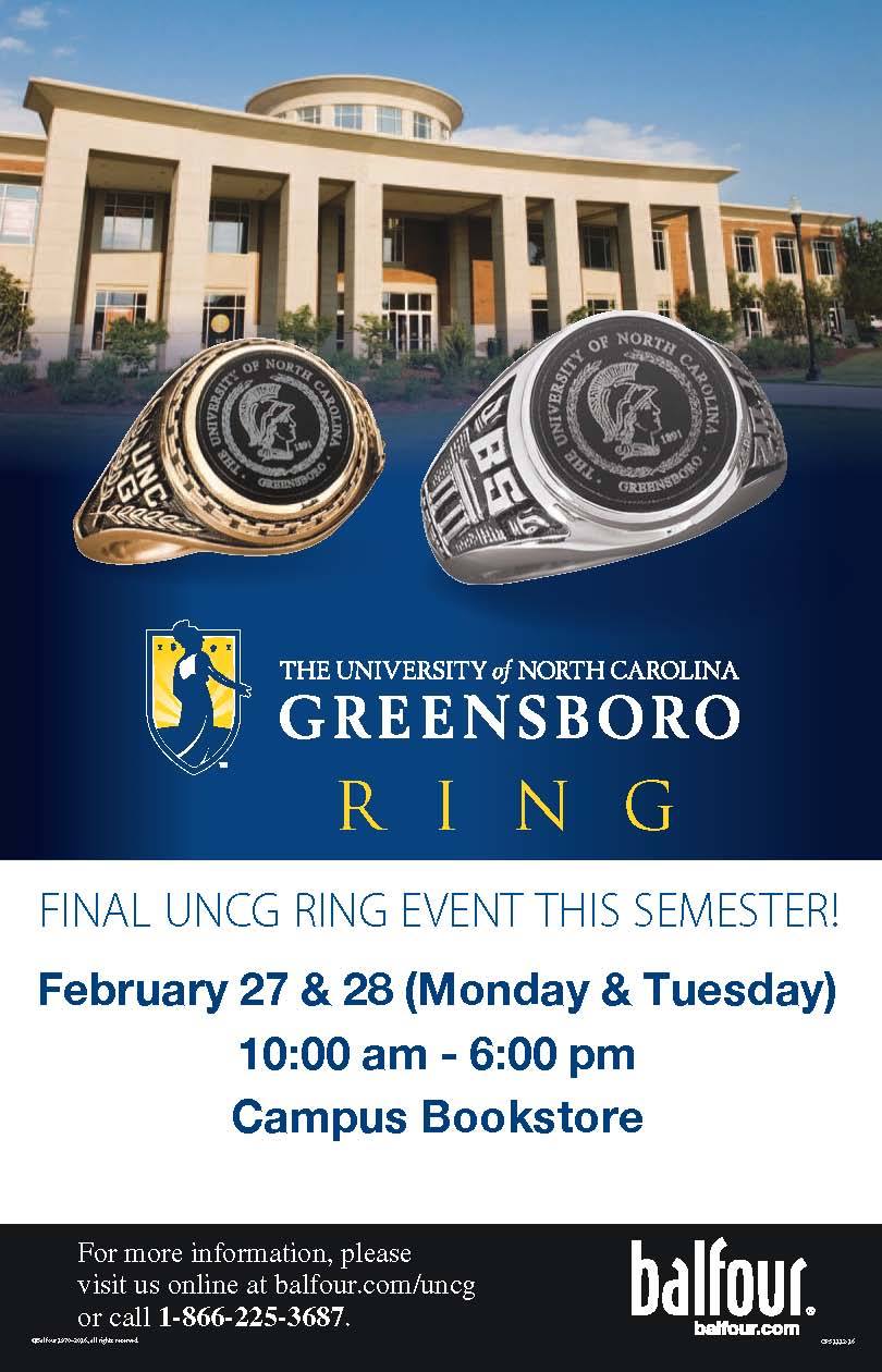 UNCG Class Ring
