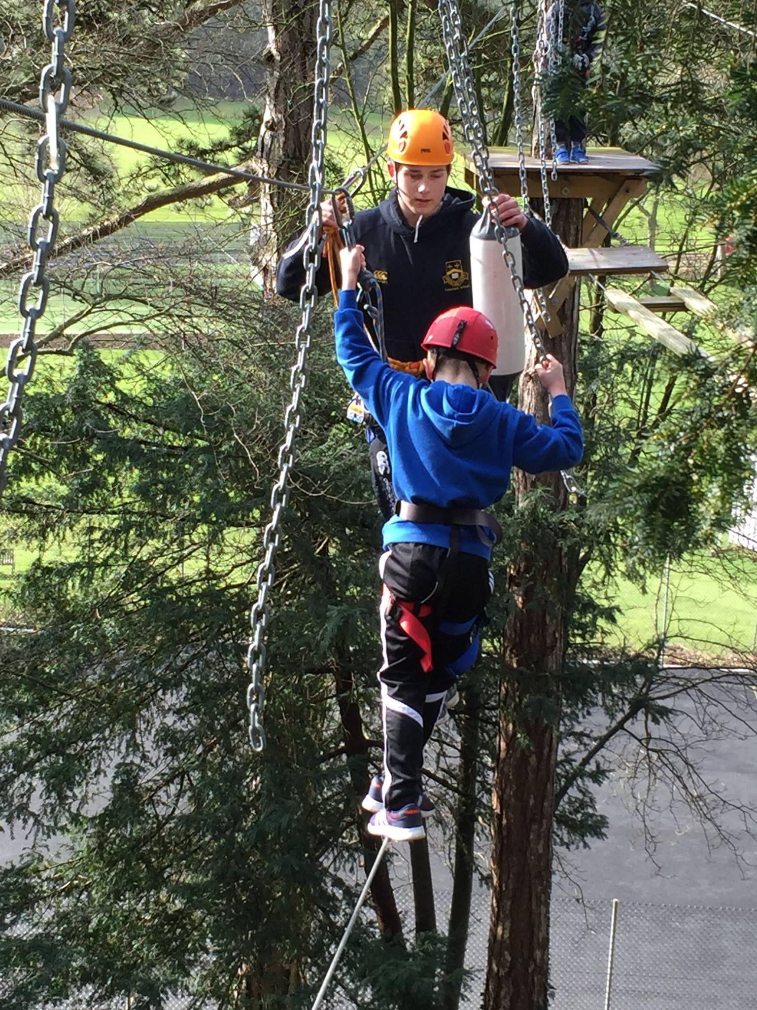 Caterham Wildcats High Ropes and Climbing | Caterham