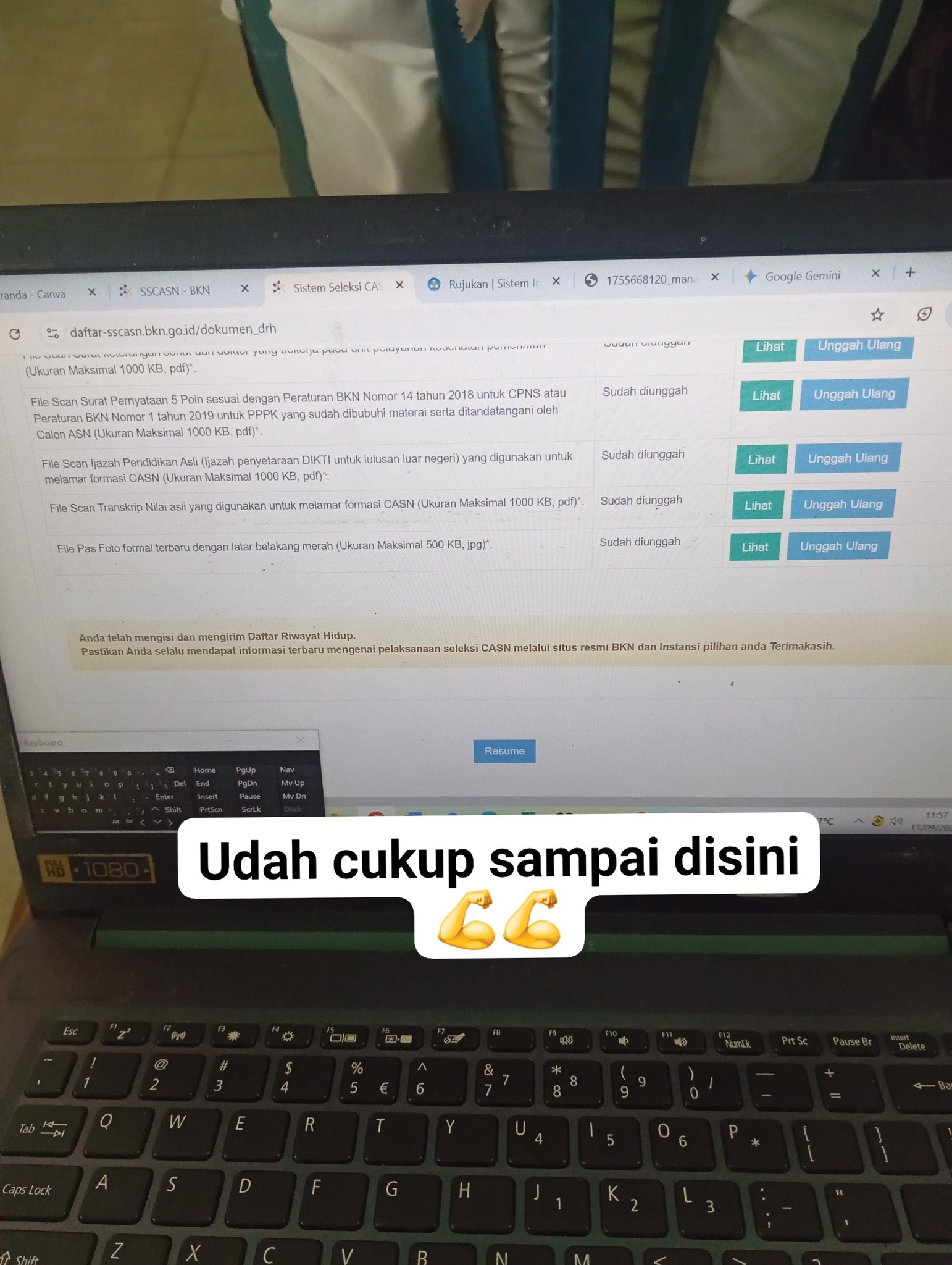 KOMUNITAS GURU TK/SD | Gda menu cetak DRH ya g pa2 yg penting udah ...