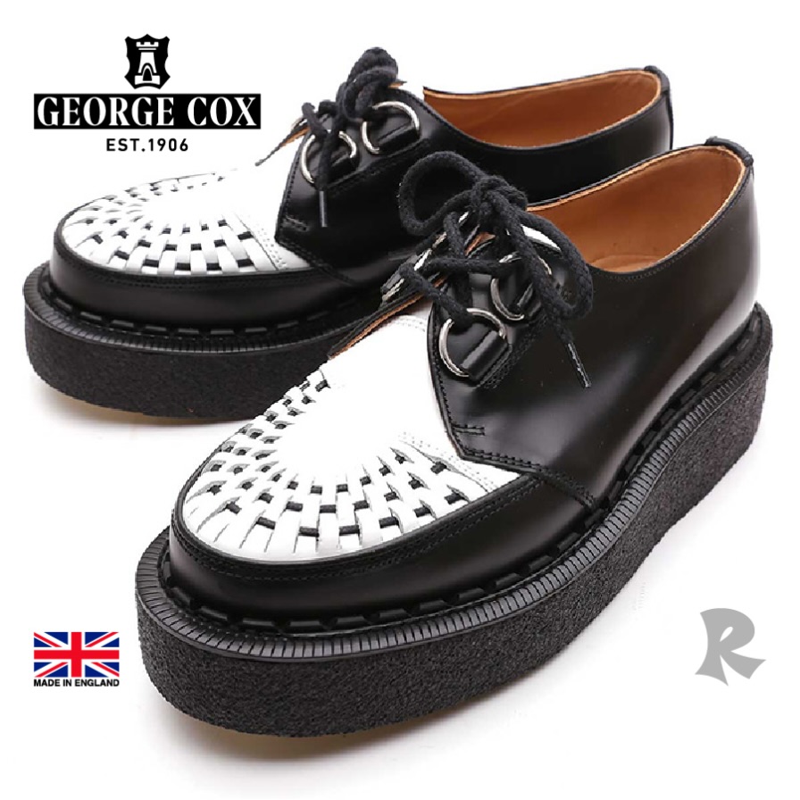GEORGE COX🇬🇧 SKIPTON 3588 チャコールグレースエード 残りUK7が1足