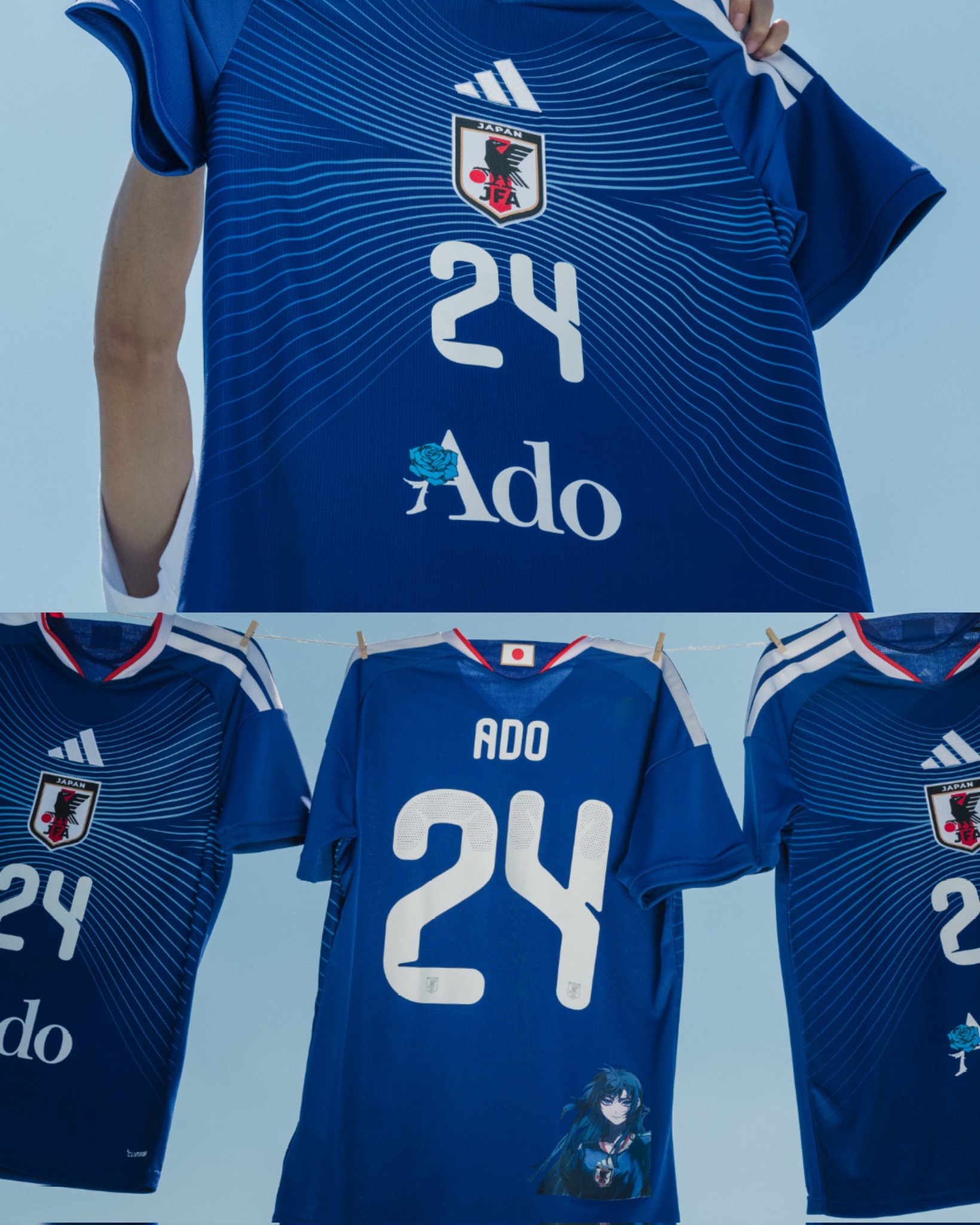 ADIDAS announces a JAPAN JERSEY for the 2026 football WORLD CUP 