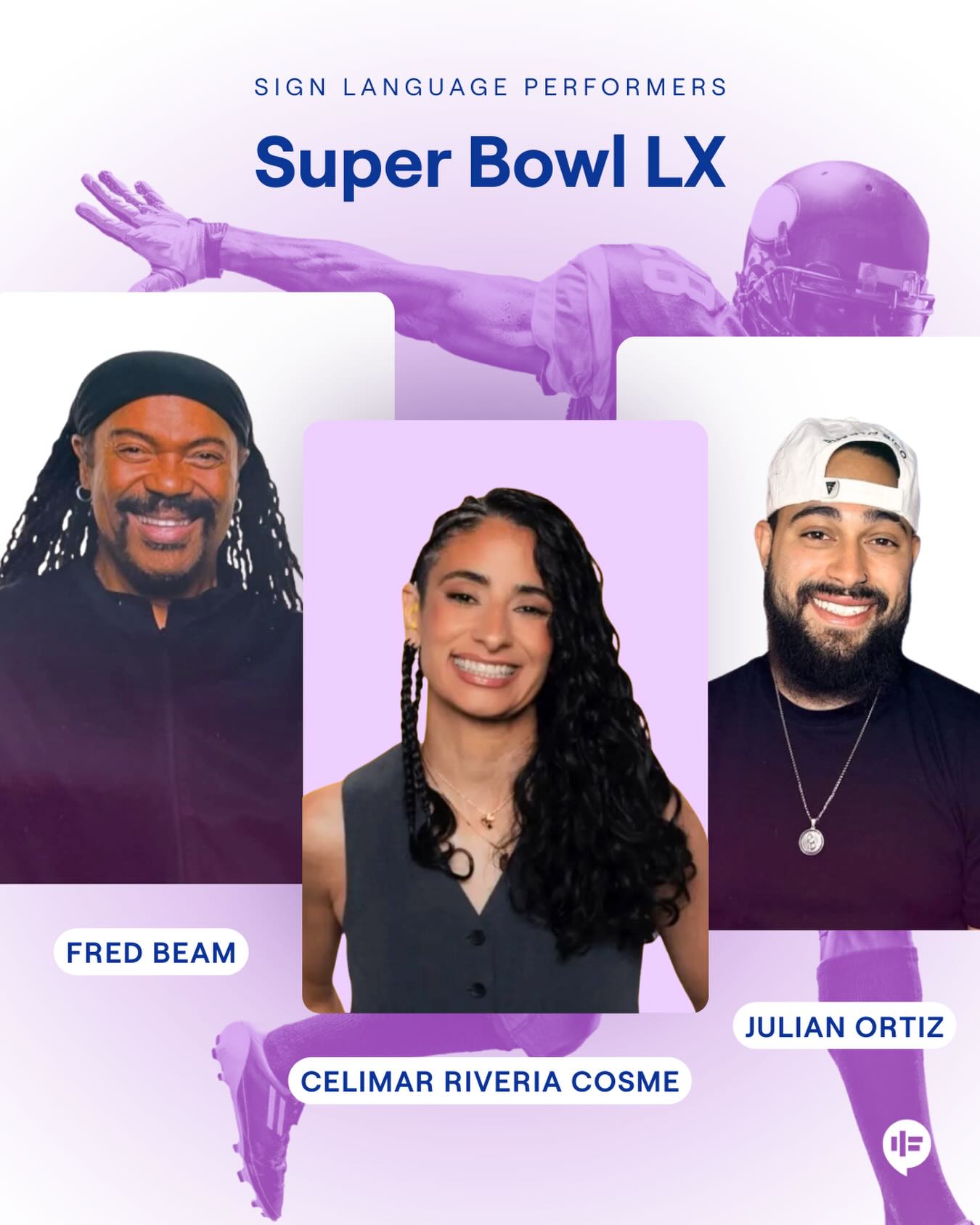 InnoCaption - Super Bowl LX is here…and in sign language!... | Facebook