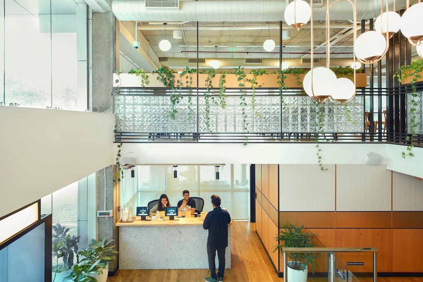 House of Ruya - A double height reception area for Wework... | Facebook