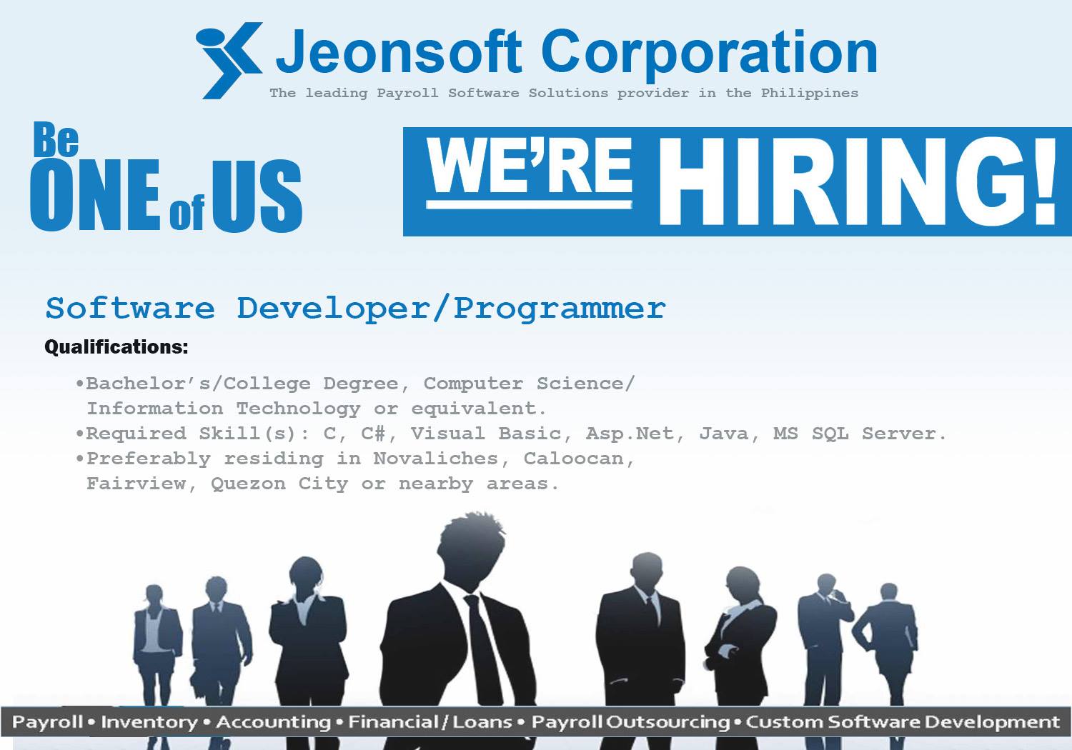 Be part of JEONSOFT CORPORATION!... - JeonSoft Corporation | Facebook