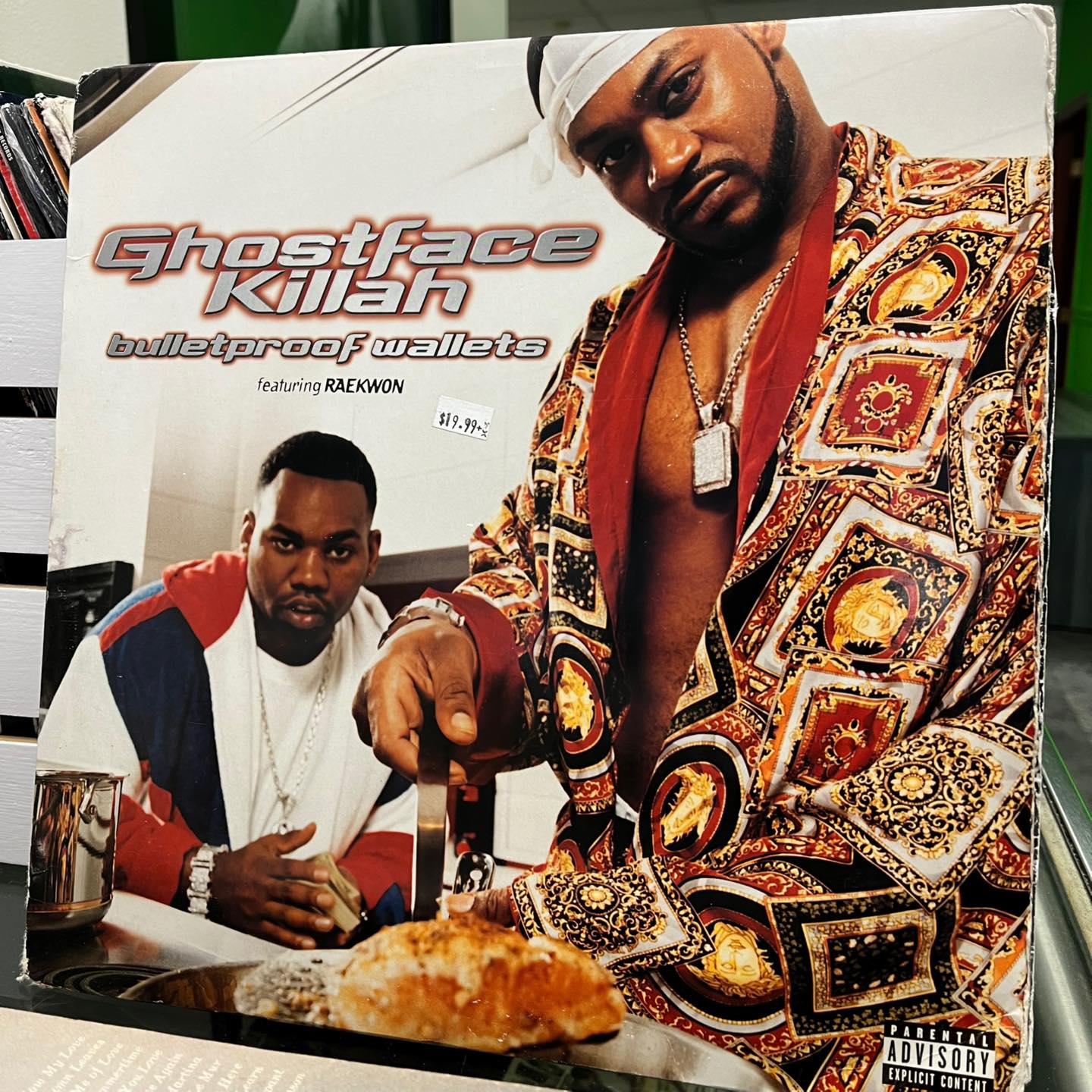 Vintage Ghostface x Raekwon vinyl 🔥💯