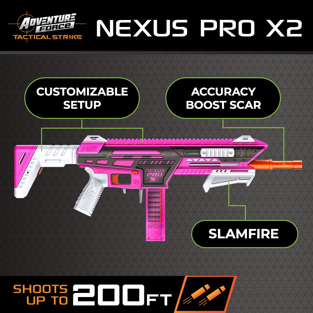 New Dart Zone blasters with 200ft range available now