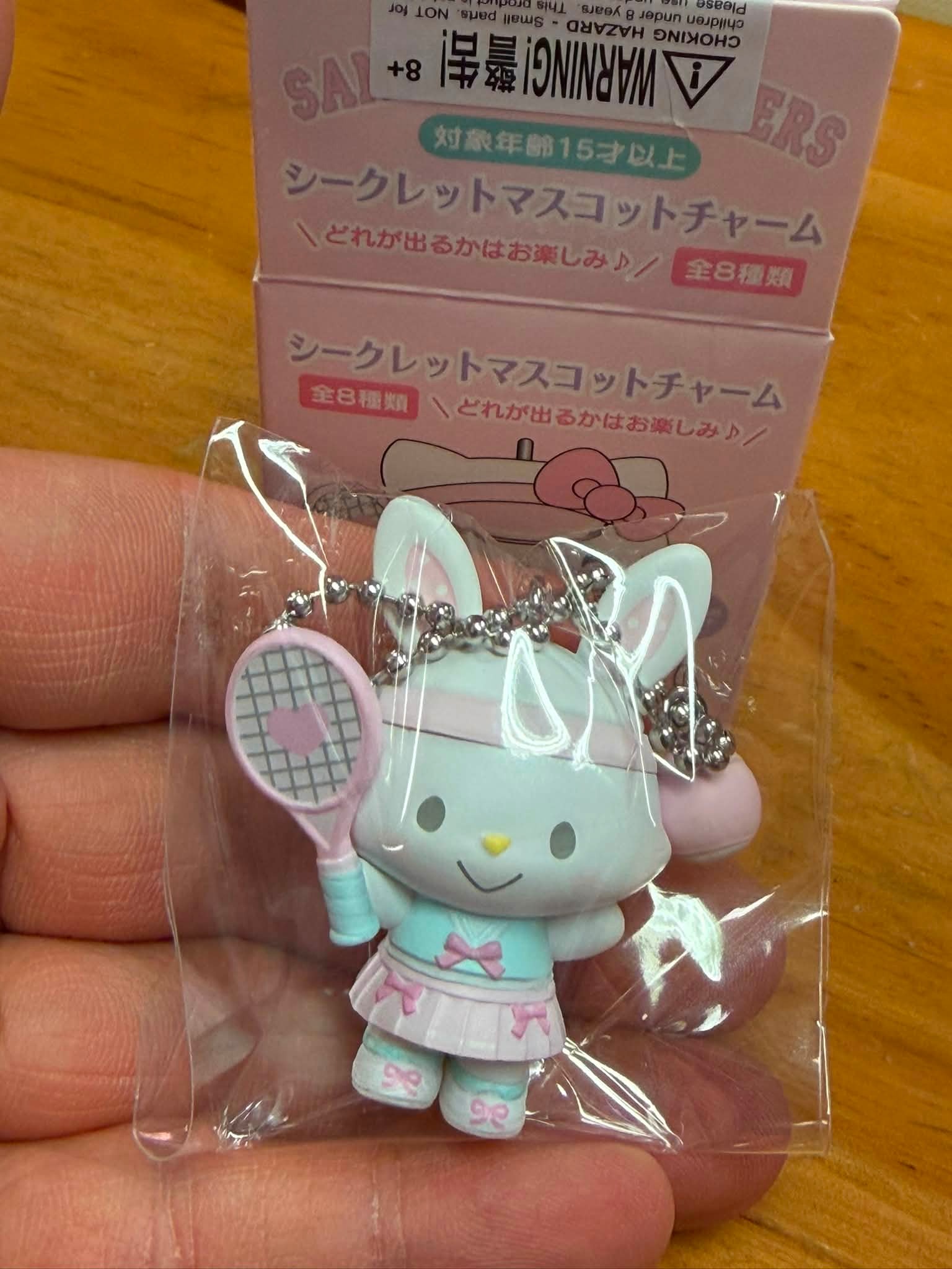 Sanrio Characters 新到日本版網球系列盲盒Figure匙扣, 可以全套或者揀