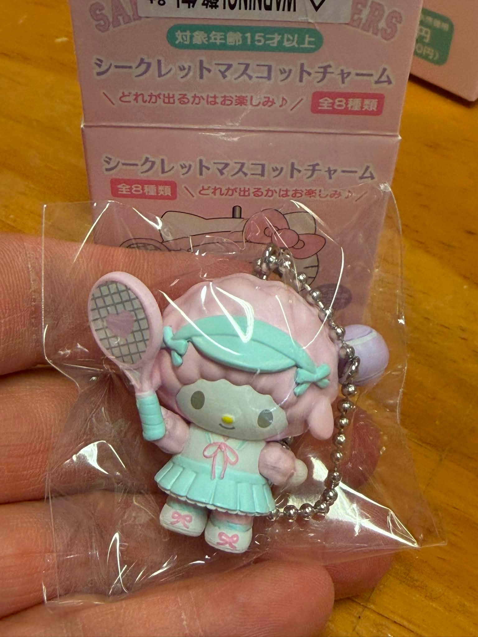 Sanrio Characters 新到日本版網球系列盲盒Figure匙扣, 可以全套或者揀