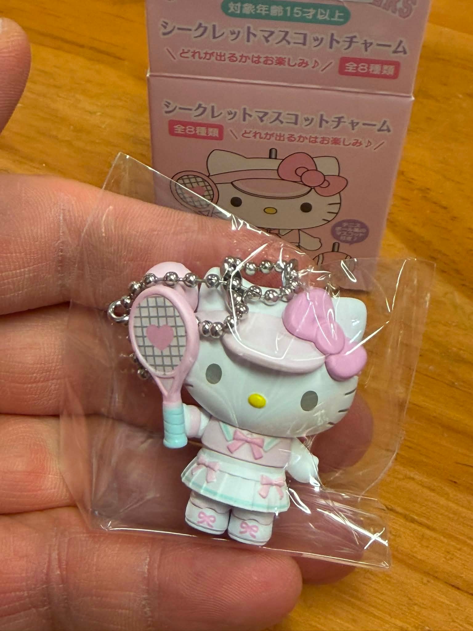 Sanrio Characters 新到日本版網球系列盲盒Figure匙扣, 可以全套或者揀