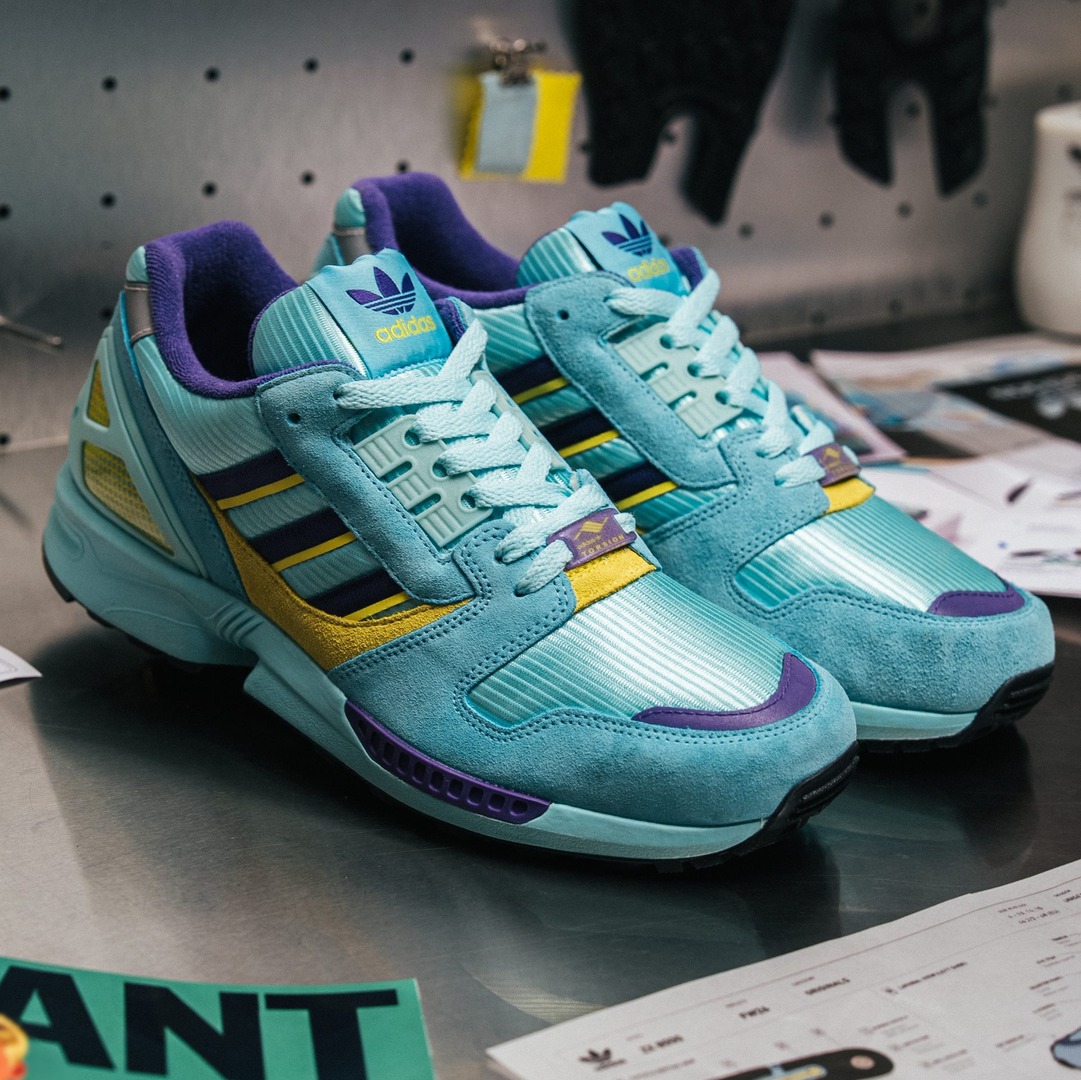 More images of the upcoming adidas ZX 8000 🔥 Launch 8th Aug