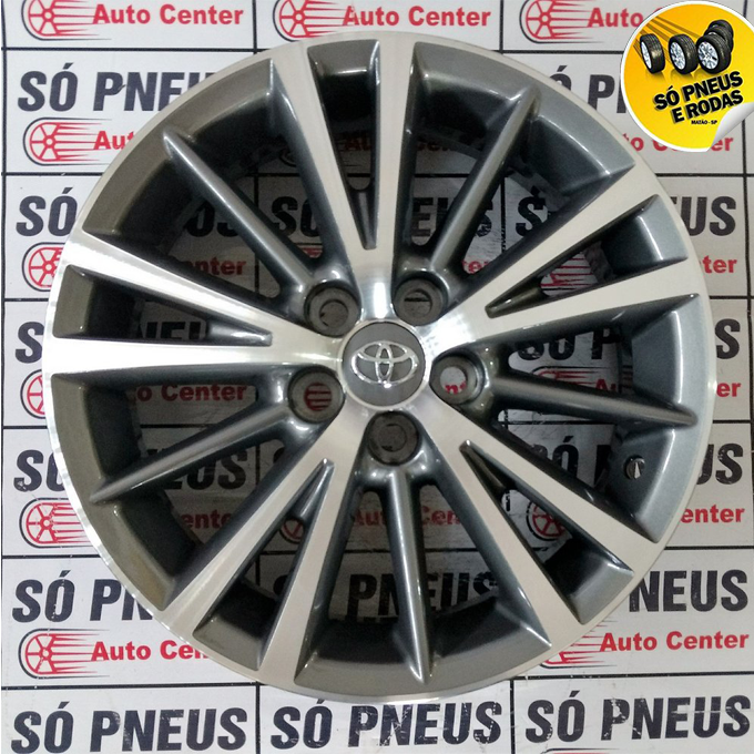 Só Pneus Rodas - JOGO DE RODA ARO 16 KR R64 5X100 NOVO COROLLA Frete ...