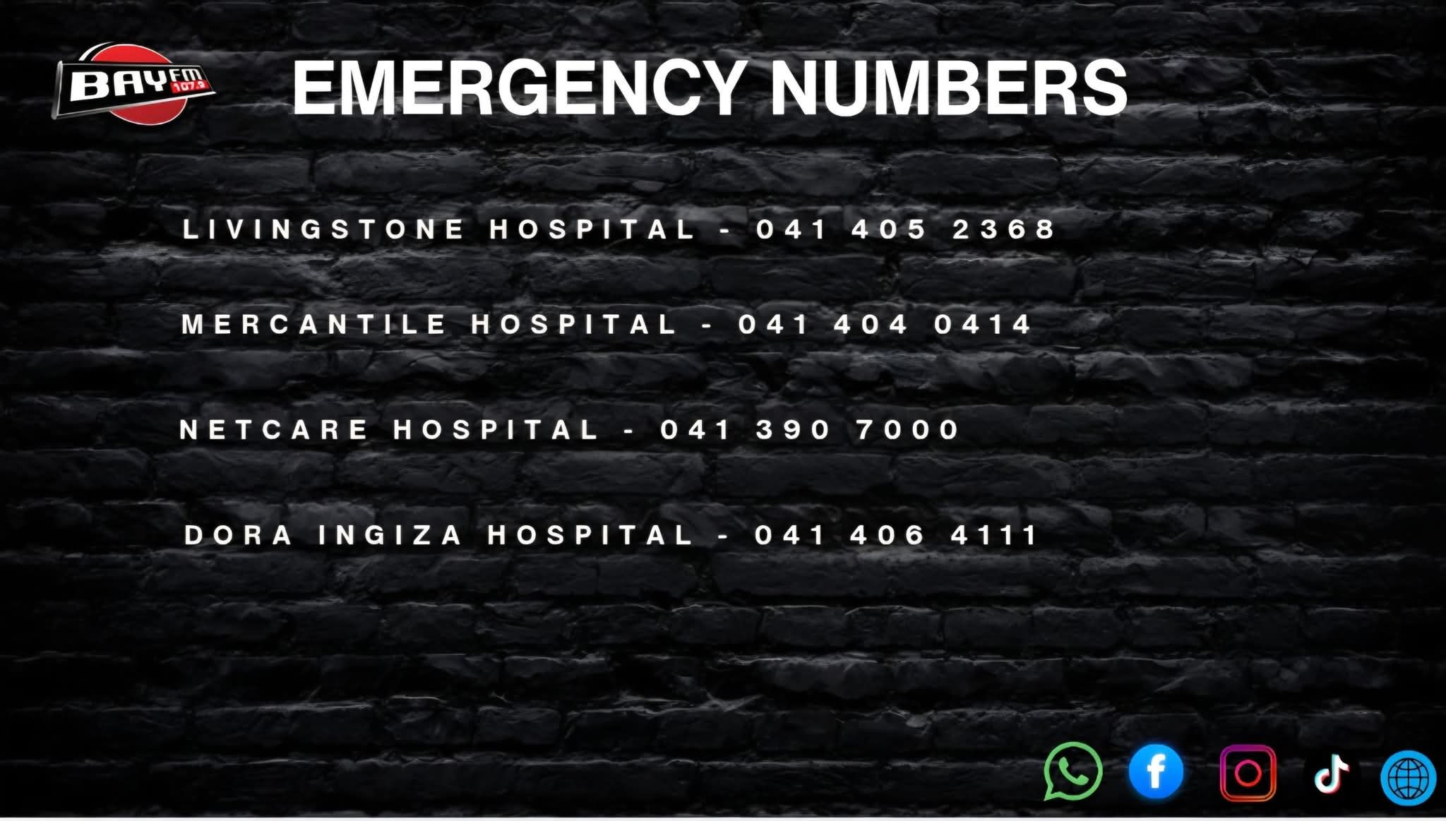 Bay - 🚨 Save These Important Emergency Numbers 🚨 In times of crisis ...
