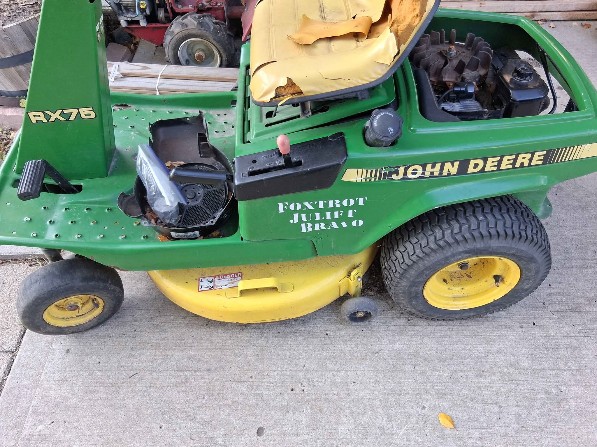 John Deere RX75 - Lawn Mowers - Gardner, Kansas | Facebook Marketplace ...