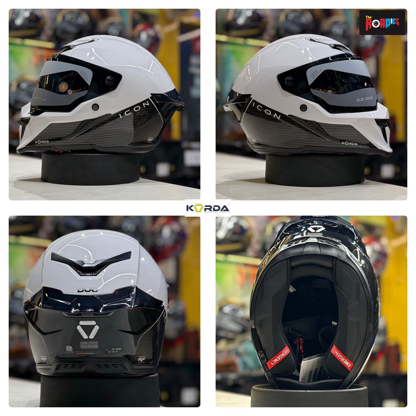 NEW ARRIVAL KORDA ICON ₹8850/- . . Feature:. Sun visor,Double D