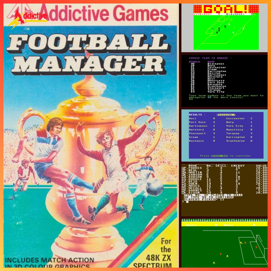 Not to be confused with Addictive's other Football Manager series
