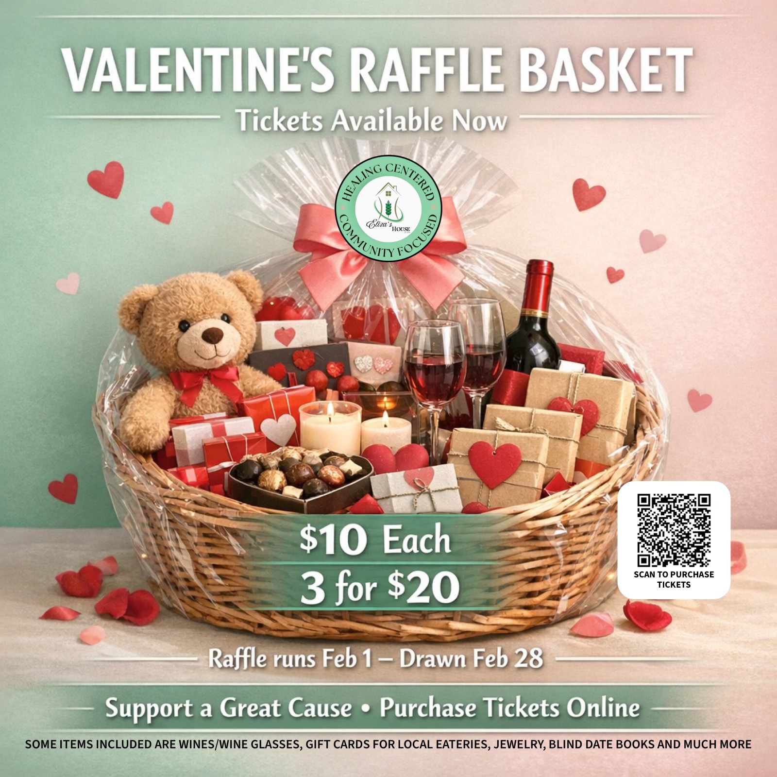 Eliza’s House - 💚💘 VALENTINE’S RAFFLE — SUPPORT ELIZA’S... | Facebook