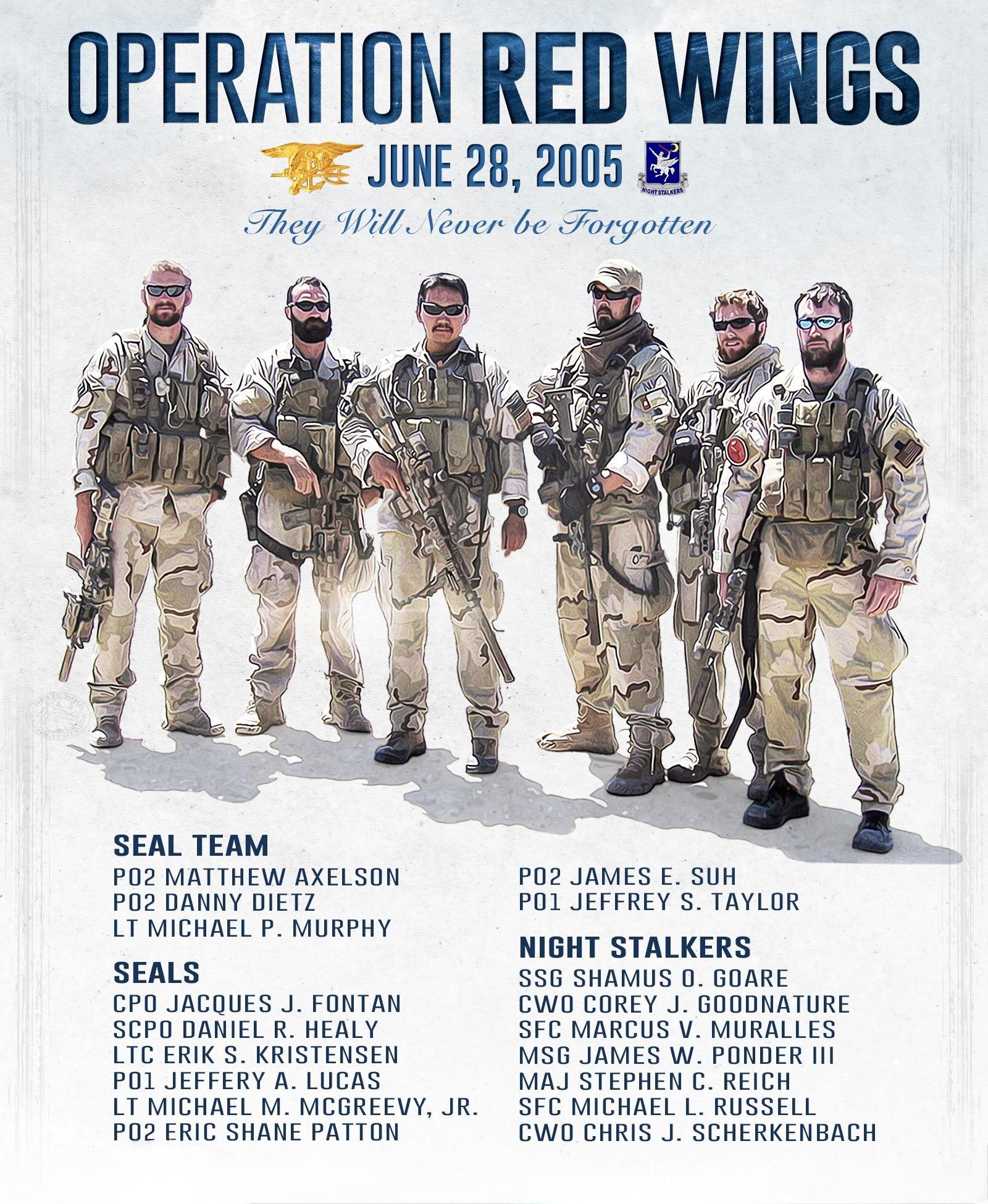 Navy seals killed in operation red wings