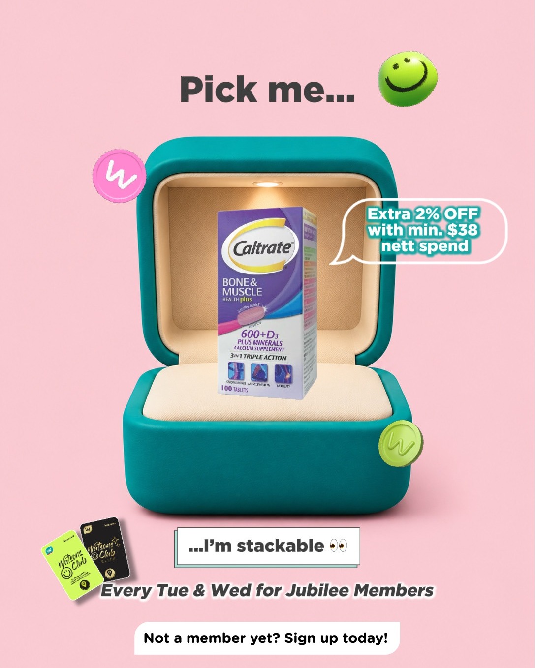 kansai glutathione price Pick me, pick me! 👀 Jubilee Members, your Tuesdays & Wednesdays just got better! Enjoy an extra stackable 2% OFF with min. $38 nett spend every Tue & Wed. Applicable to Watsons health-and-wellness