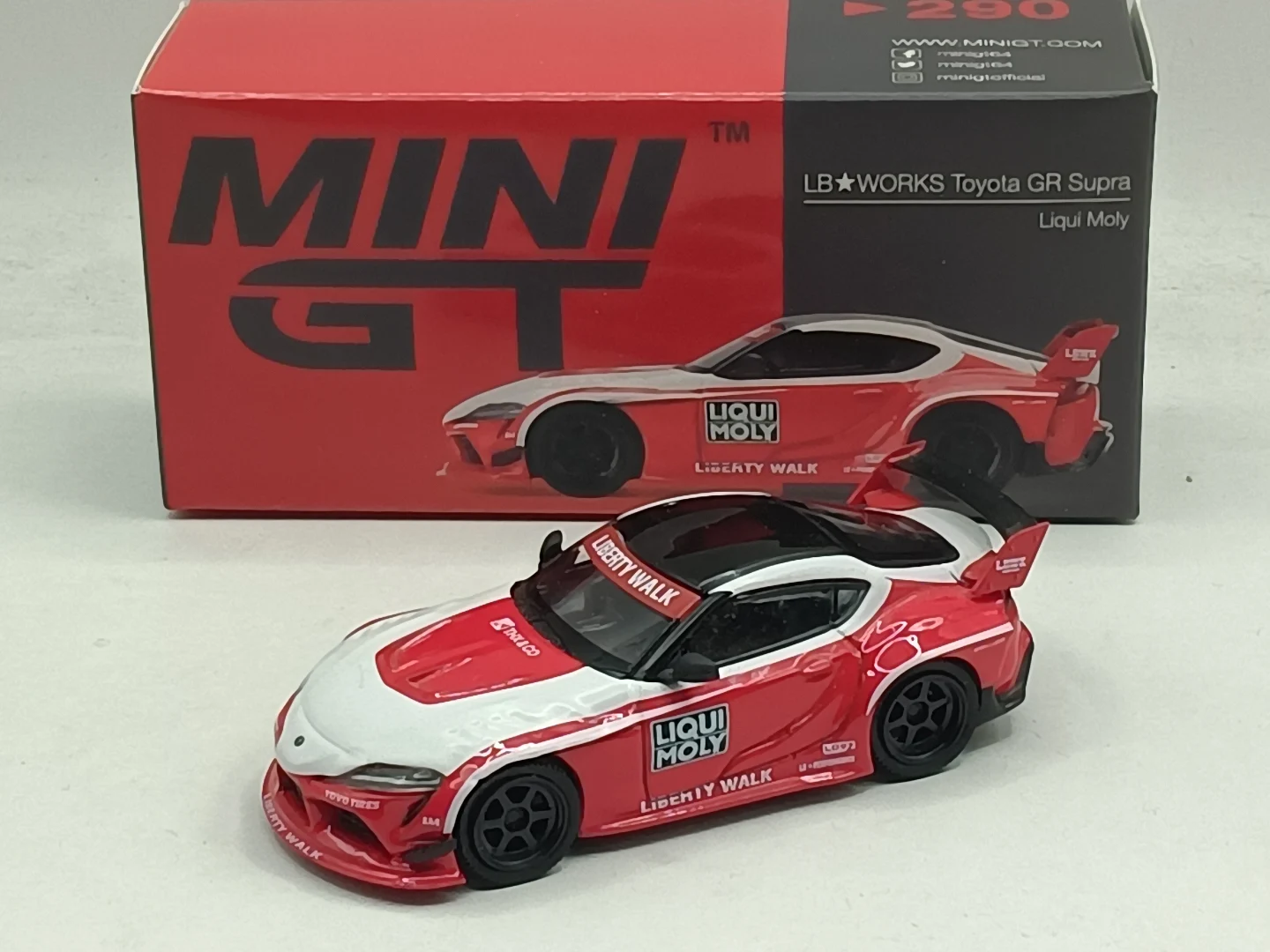 El - Mini Gt | LB Works Toyota GR Supra Liqui Moly //290 $650