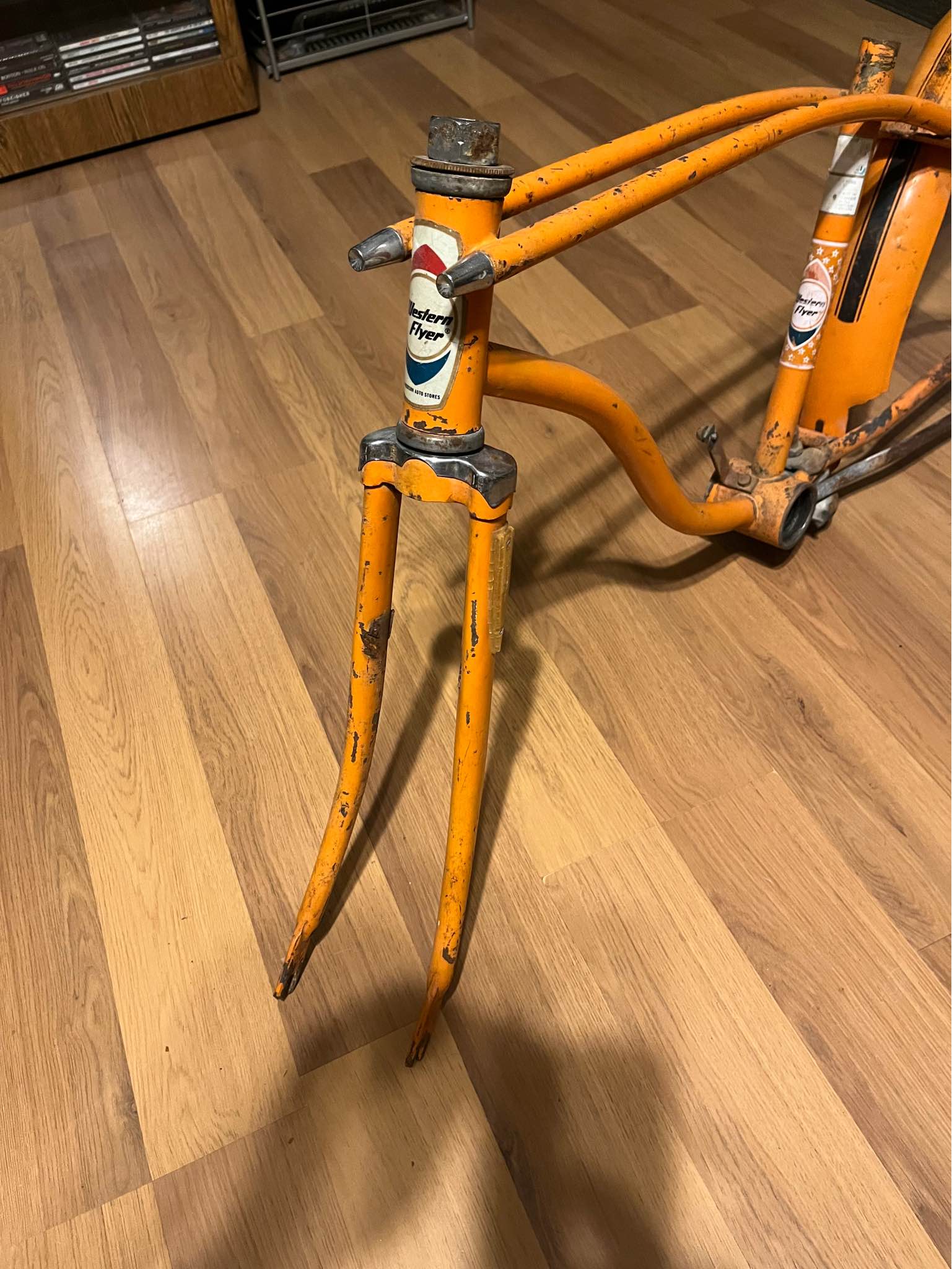 1970 - 71 Huffy Slingshot muscle bike frame - Bicycle Frames - Conway ...
