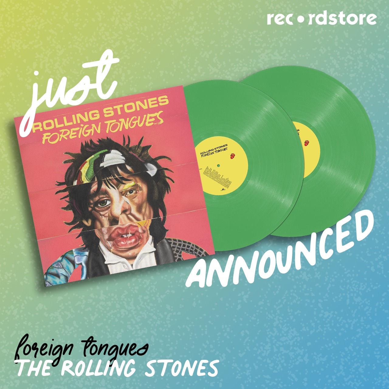 JUST ARRIVED | The Rolling Stones - Foreign Tongues: Gatefold 180g