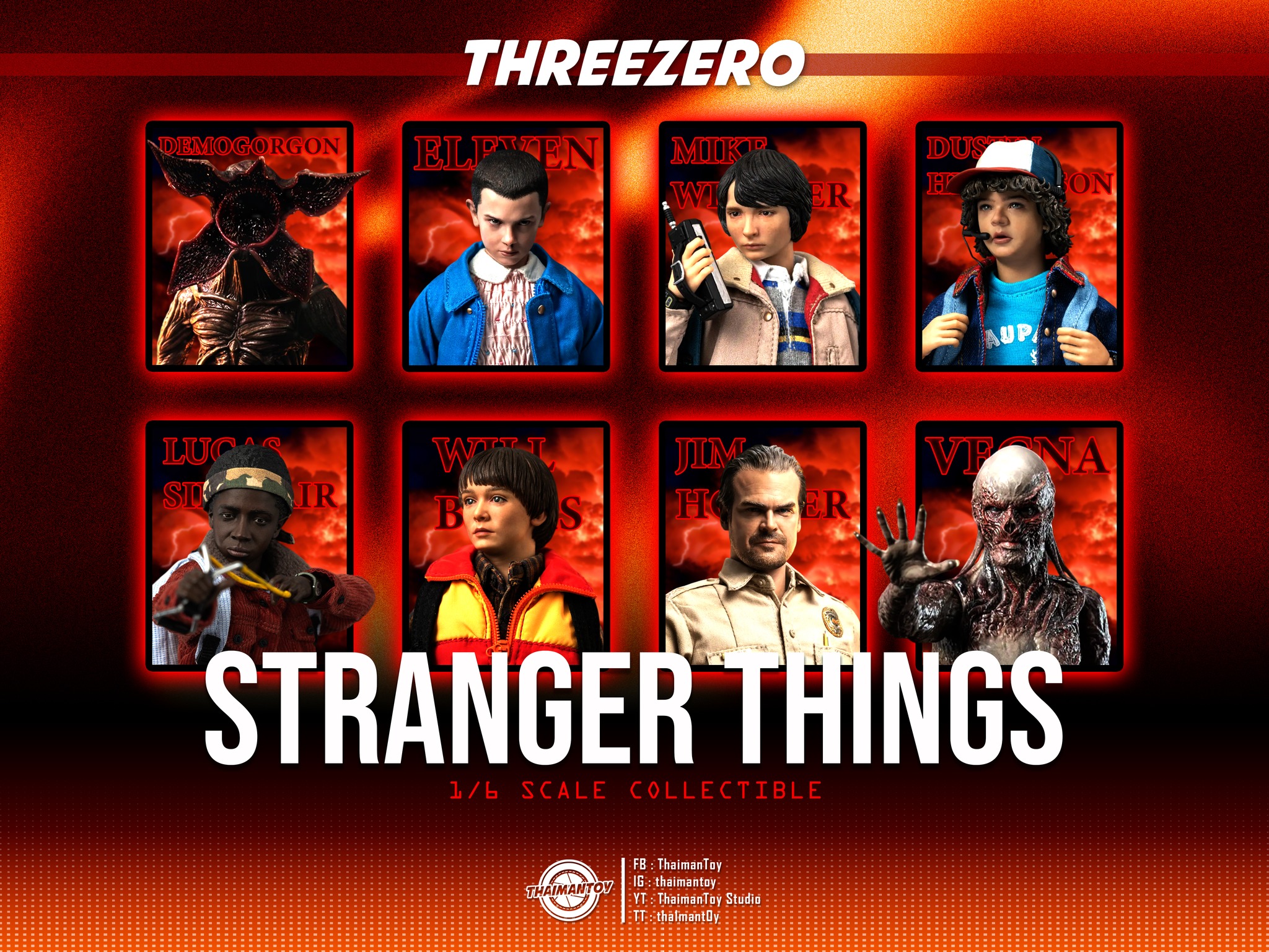 ThaimanToy - [ Stranger Things 1/6 Scale 🤔 ] หากใครที่ยังอินไม่หายหลัง ...